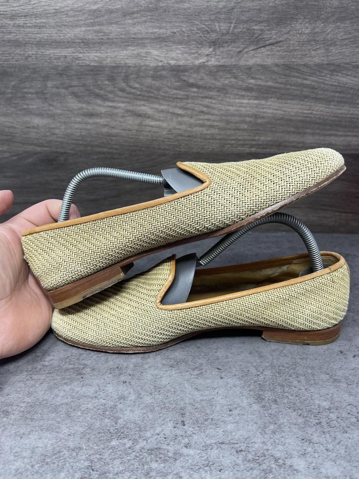 Stubbs & Wootton Stubbs And Wooton Woven Loafers Womens Size 9.5 Size US 9.5 / IT 39.5 - 7 Thumbnail