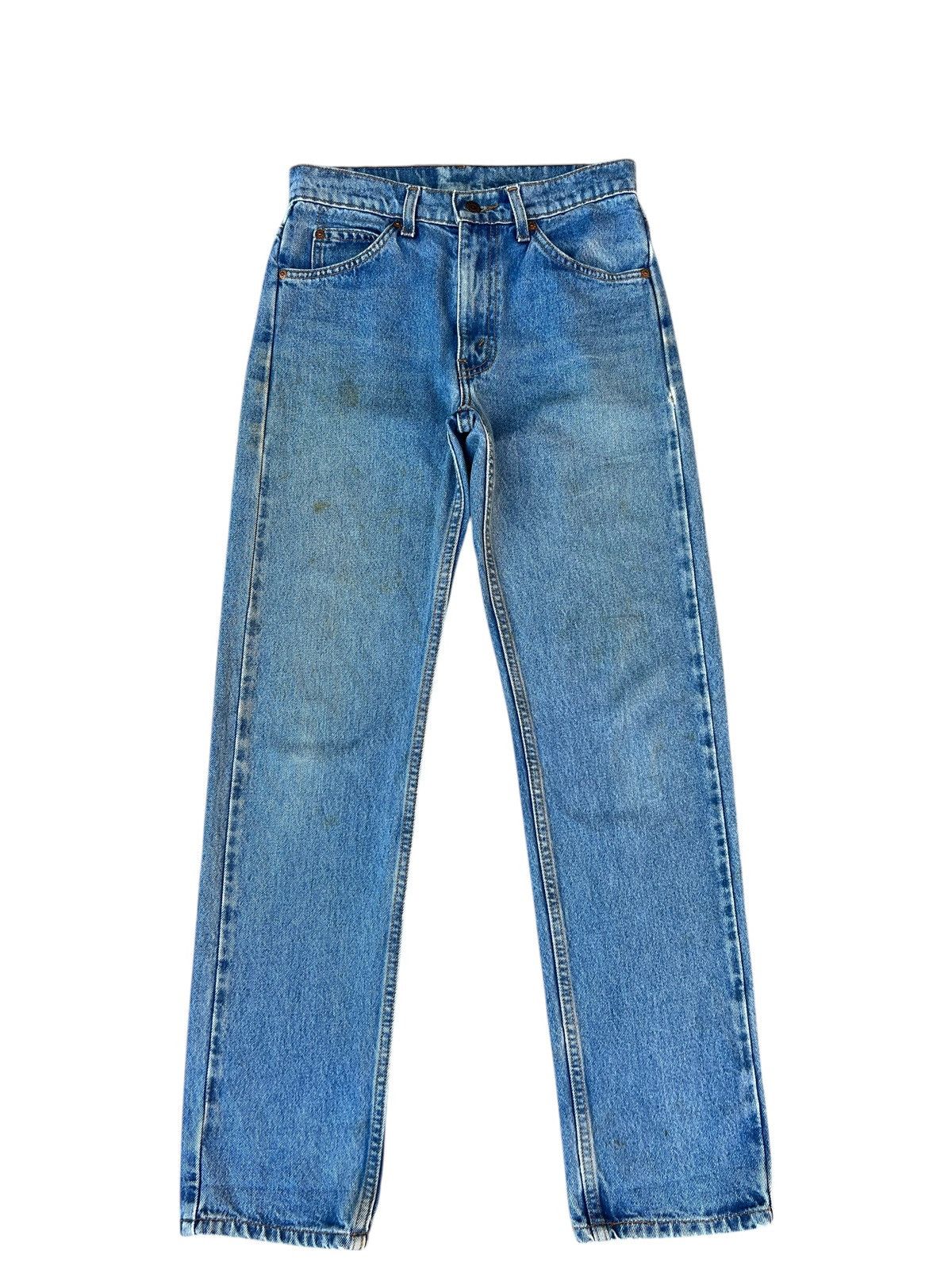 1996 Dirty Mud Stains Denim Levi’s 505 Orange Tab Jeans