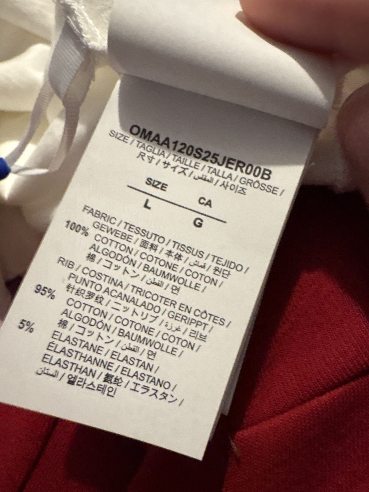 Off-White Shared Logo Skate Cotton T-Shirt Size US L / EU 52-54 / 3 - 6 Thumbnail