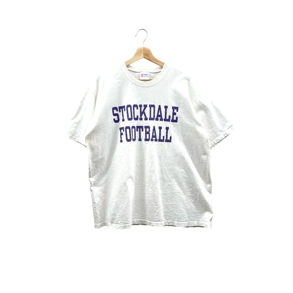 Vintage Vintage 1990's Stockdale Football Graphic T-Shirt Size US XL / EU 56 / 4 - 1 Thumbnail