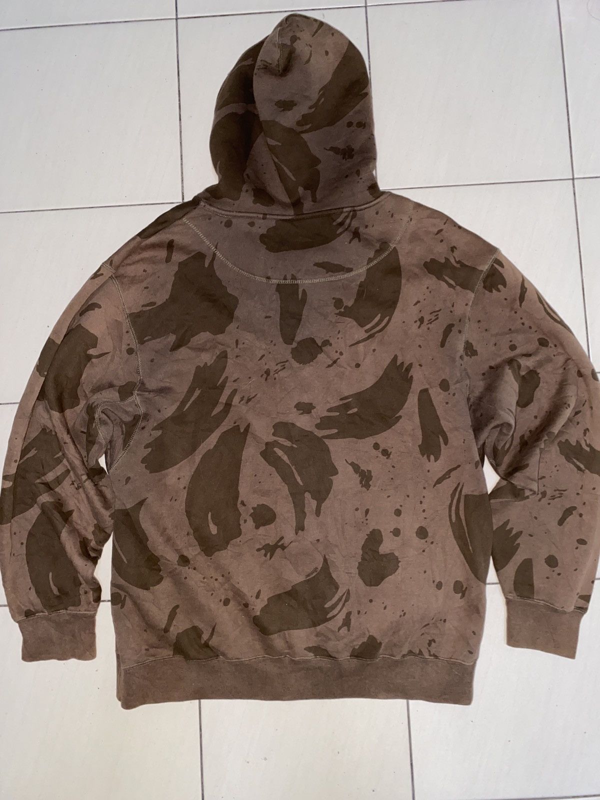 Freshjive × Vintage Freshhive Brown Camouflage Zipper Hoodie Size US L / EU 52-54 / 3 - 9 Thumbnail