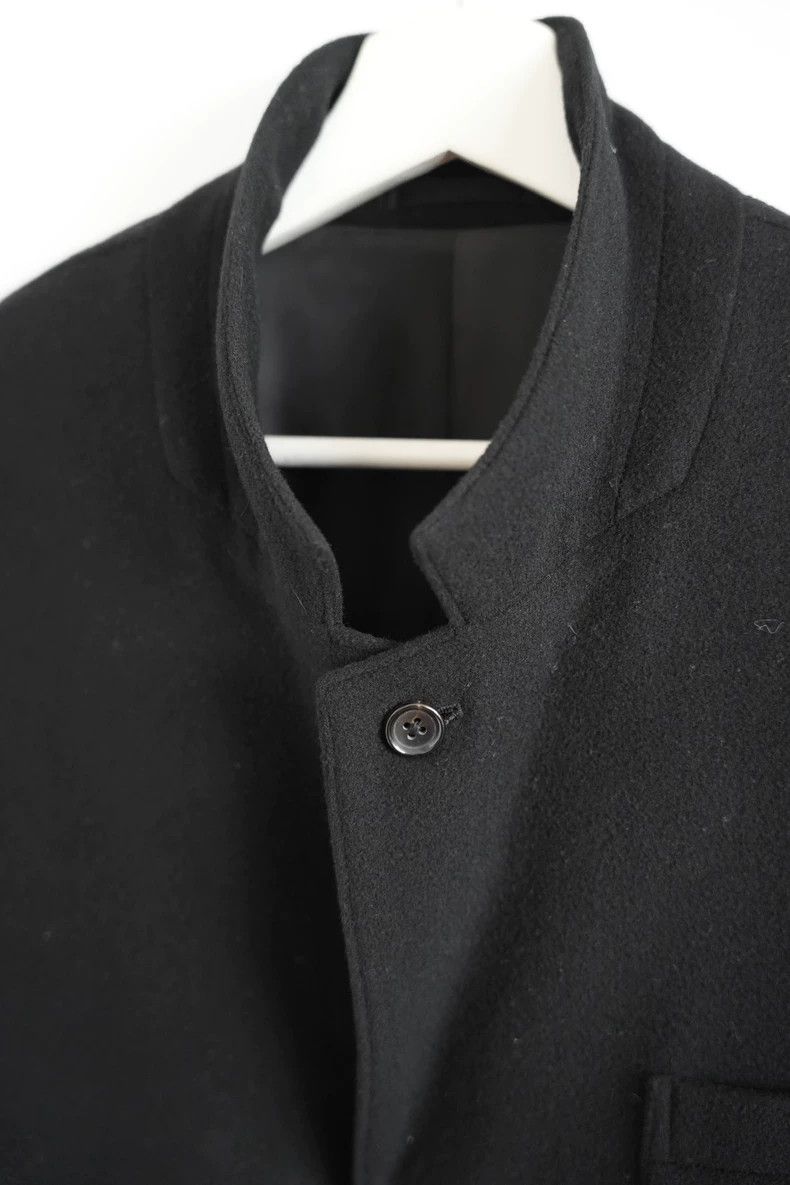 Yohji Yamamoto Yohji Yamamoto size 3 90s knitted sleeve cashmere blazer Size 36R - 4 Thumbnail