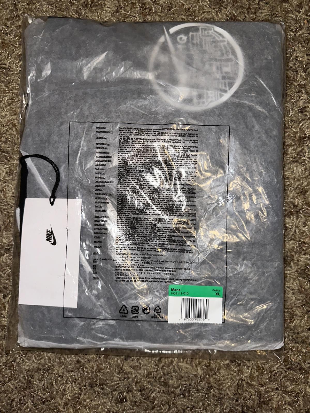 Nike NikeLab Men’s Worldwide Headquarters WHQ Black Short Sleeve T-Shirt Sample Size US XL / EU 56 / 4 - 10 Thumbnail