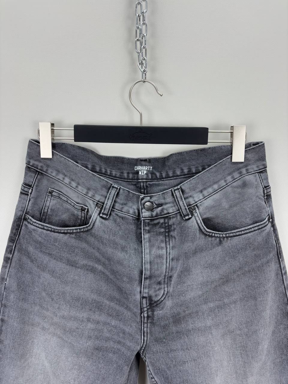 Carhartt × Carhartt Wip Mens jeans Carhartt Size 31 Color Gray Size US 31 - 4 Thumbnail