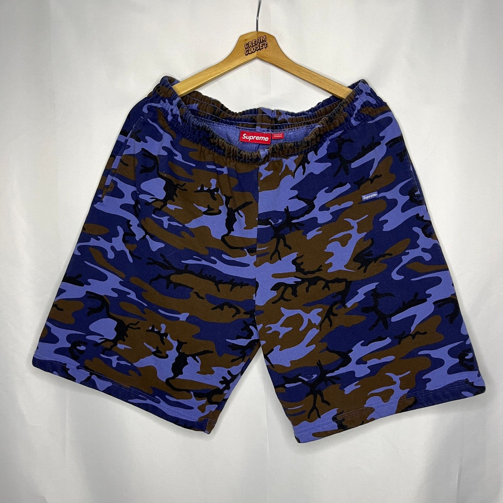 Supreme Supreme overdyed camo cargo short | Grailed