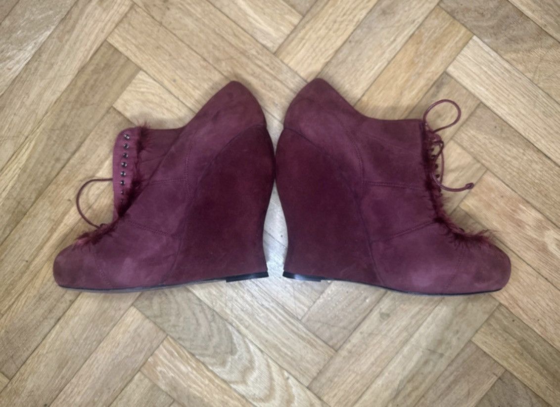 Nina Ricci RARE Nina Ricci Archival Platform Heels Size US 9 / IT 39 - 5 Thumbnail