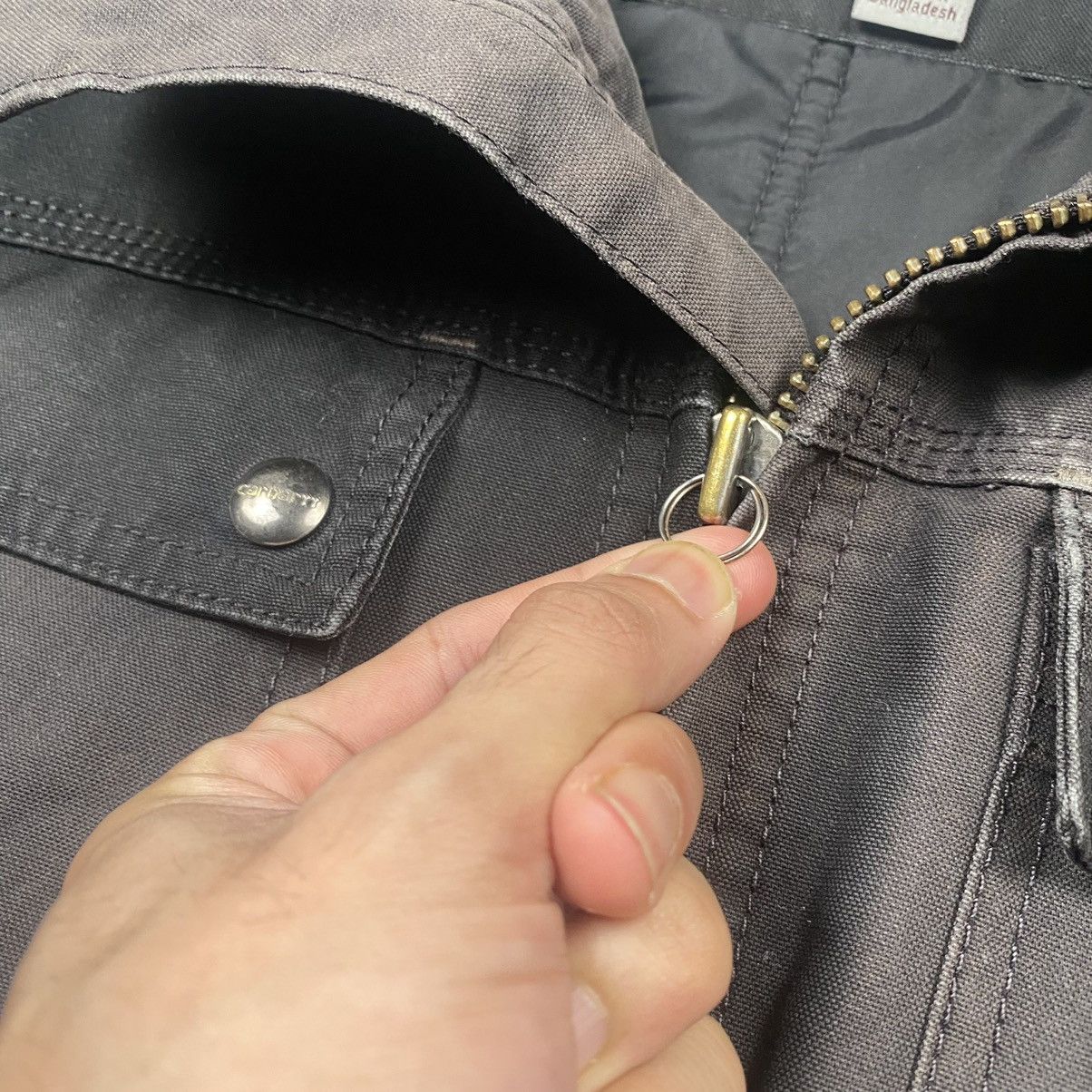 Carhartt × Carhartt Wip Grail y2k Sunfaded Carhartt Quick Duck Detroit Jacket Size US XL / EU 56 / 4 - 14 Thumbnail