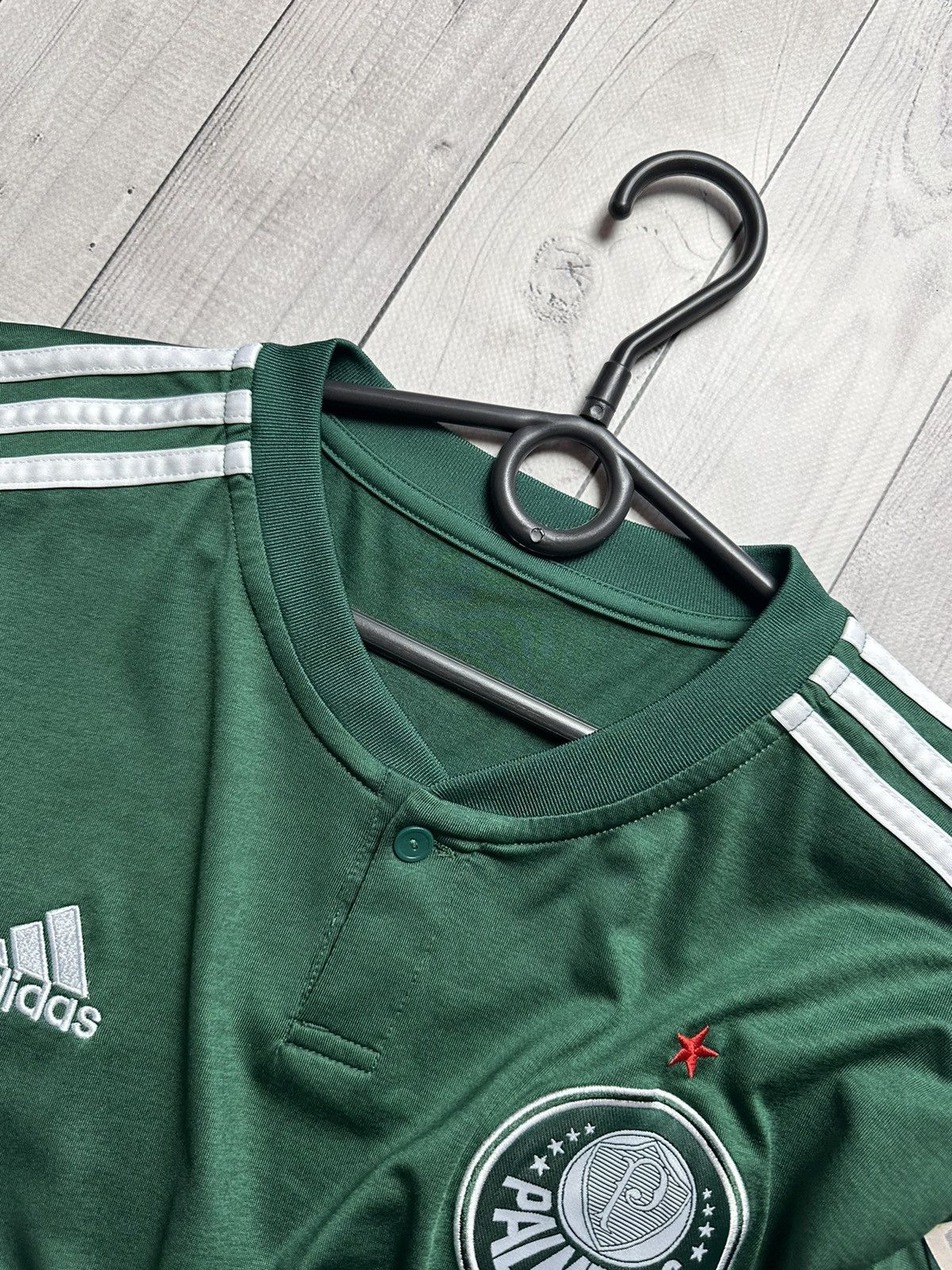Vintage Palmeiras tee green rare size L Size US L / EU 52-54 / 3 - 5 Thumbnail