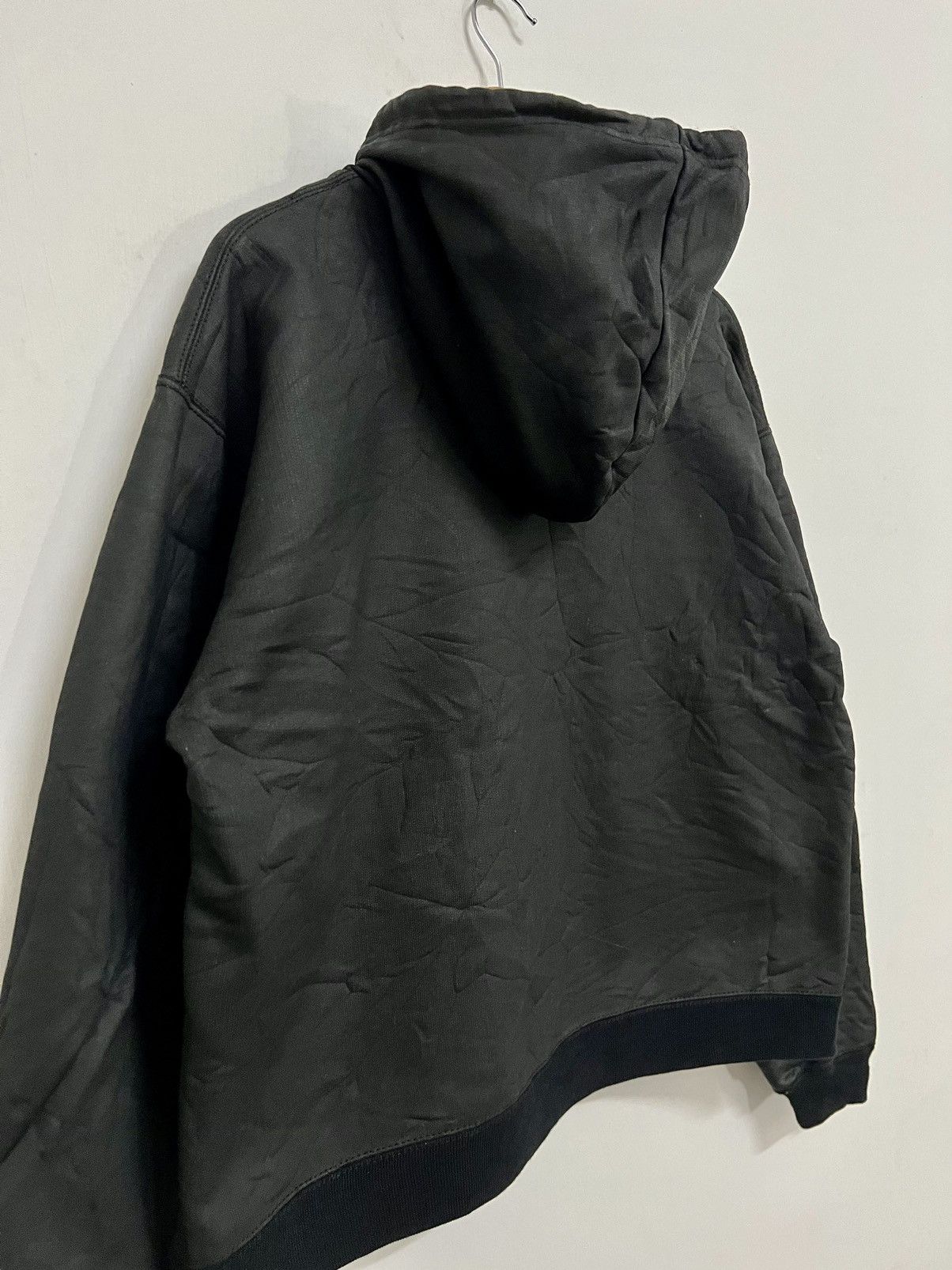 A.P.C. A.P.C BLACK WAX HOODIE SWEATSHIRT Size US L / EU 52-54 / 3 - 11 Thumbnail