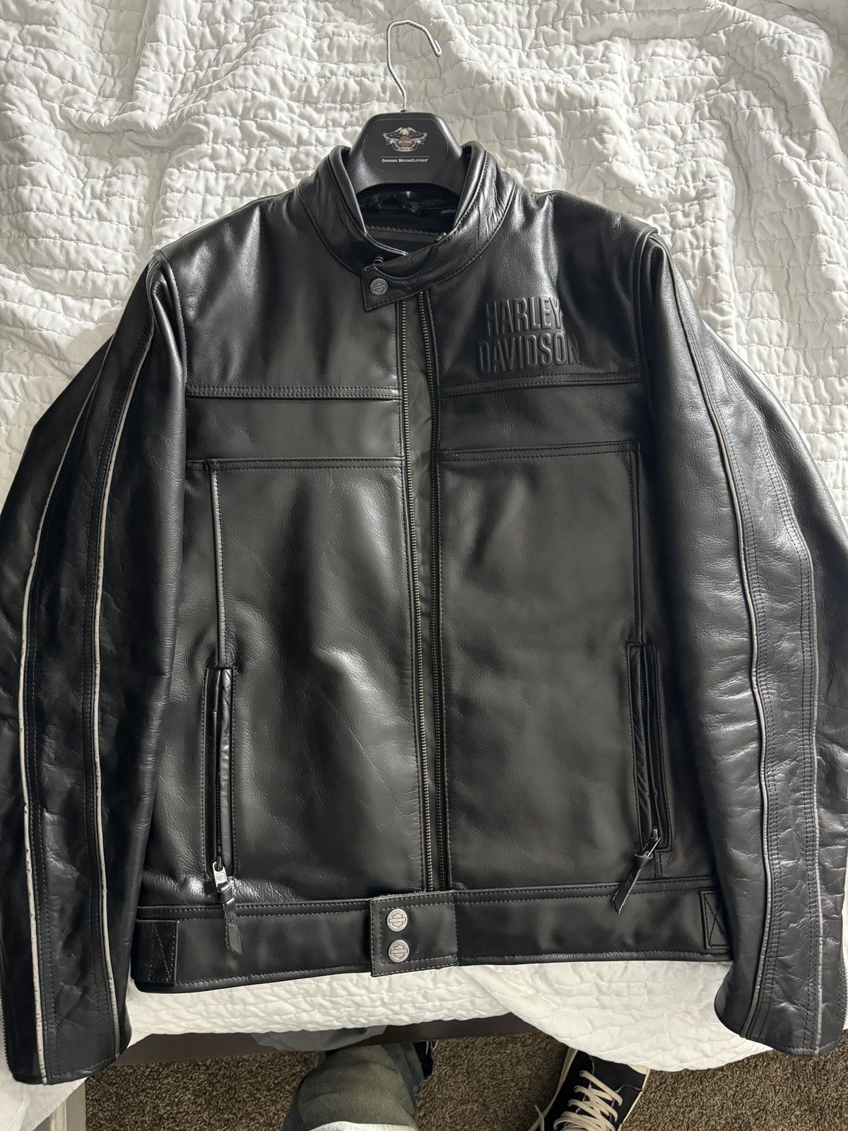 Harley Davidson Haley Davidson biker jacket Size US S / EU 44-46 / 1 - 1 Thumbnail