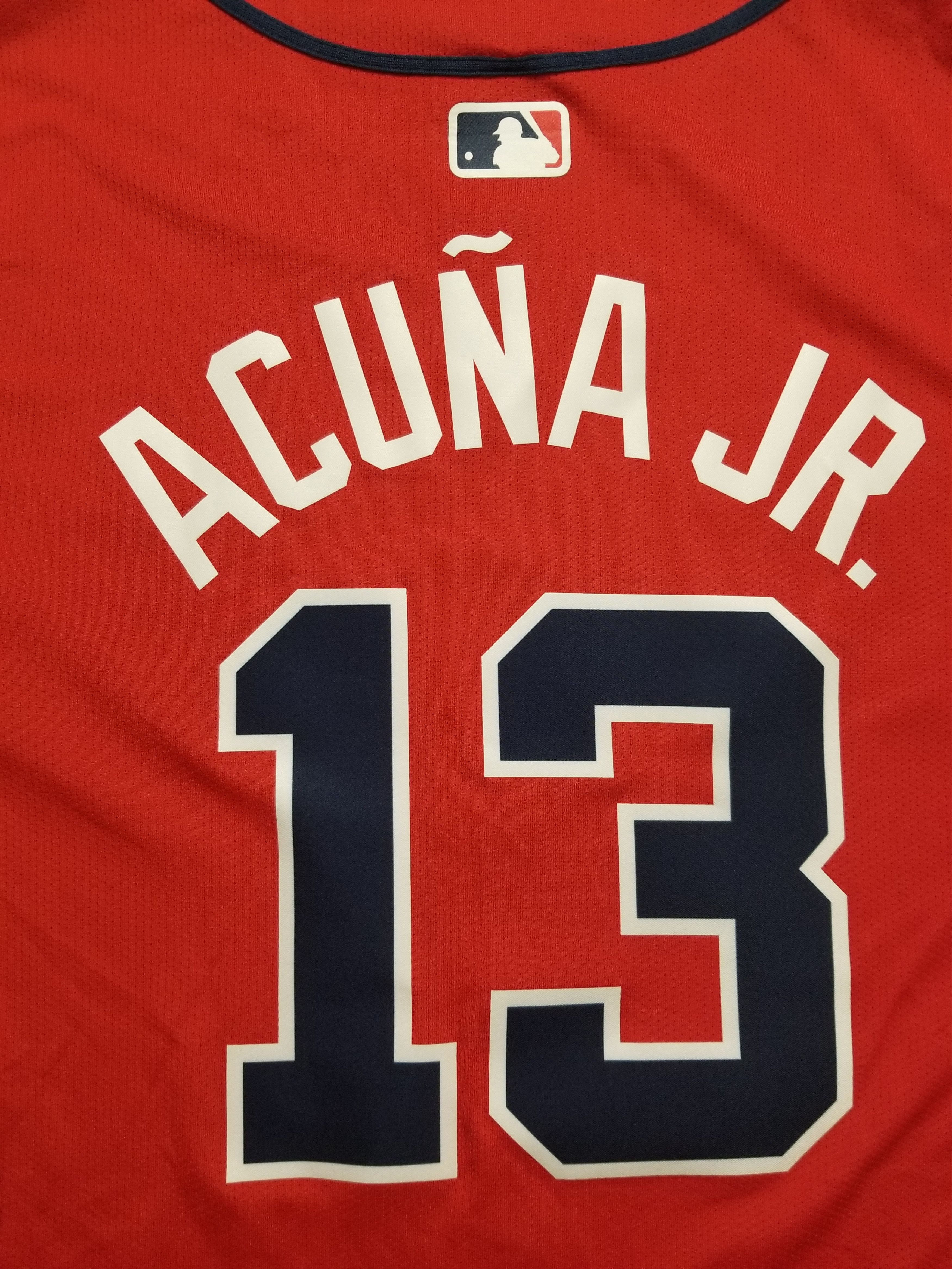 Nike Ronald Acuna Atlanta Braves Limited Version MLB Jersey Size US S / EU 44-46 / 1 - 4 Thumbnail