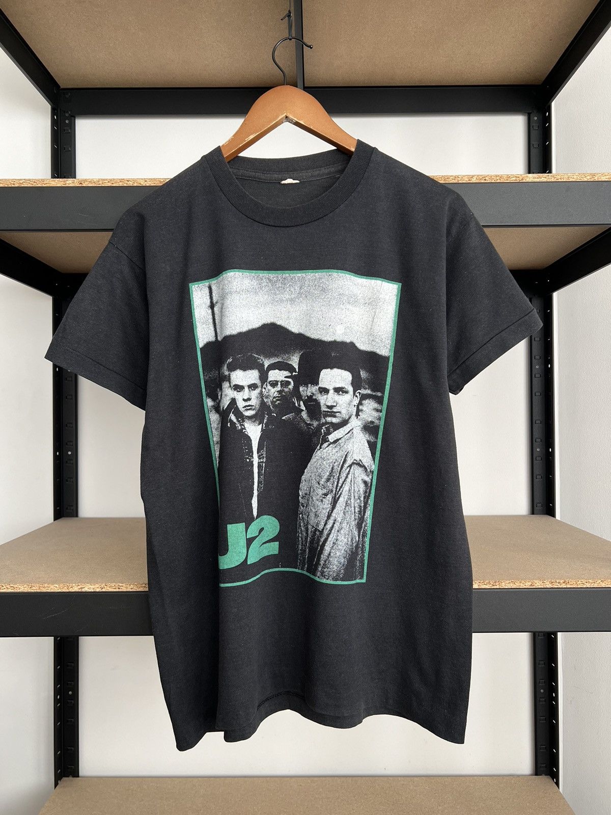 Band Tees Vintage 80s U2 Love Comes To Town Tour B.B. King T-shirt Size US L / EU 52-54 / 3 - 1 Thumbnail