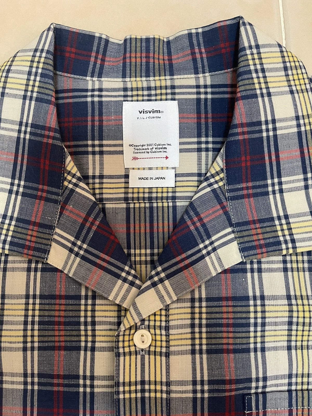 Visvim Visvim Fairway P.O. Shirt S/S Madras Size US M / EU 48-50 / 2 - 5 Thumbnail