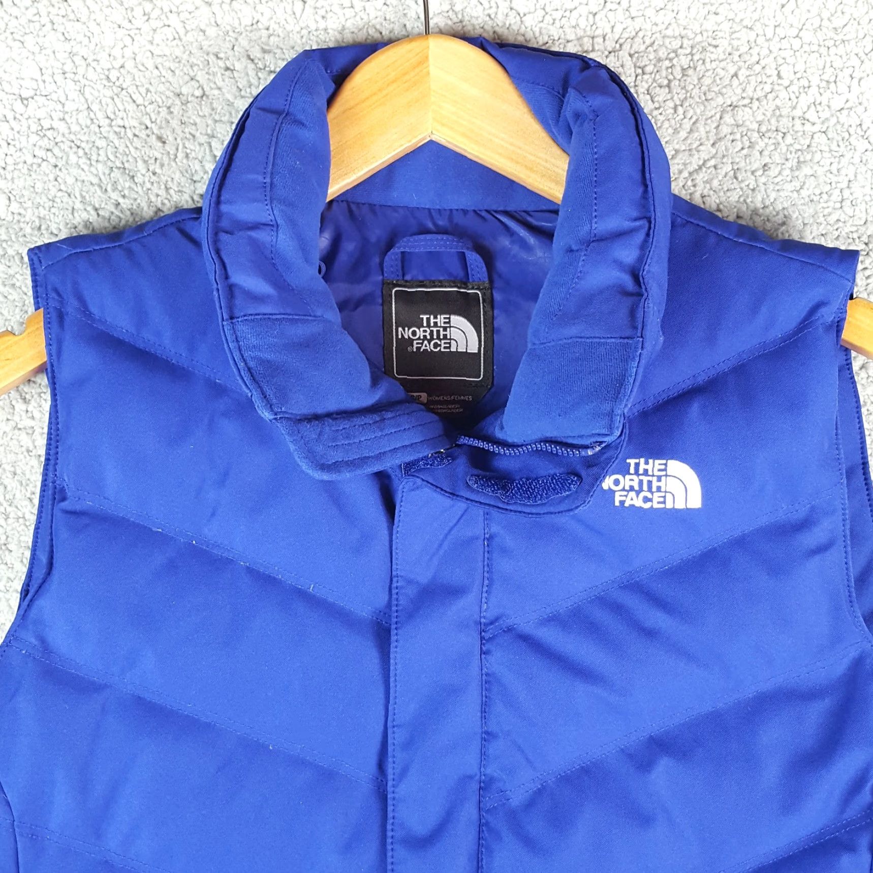 The North Face The North Face 600 Fill Power Down Puffer Women's Size Small Vest Ski Jacket Blue Size S / US 4 / IT 40 - 2 Thumbnail
