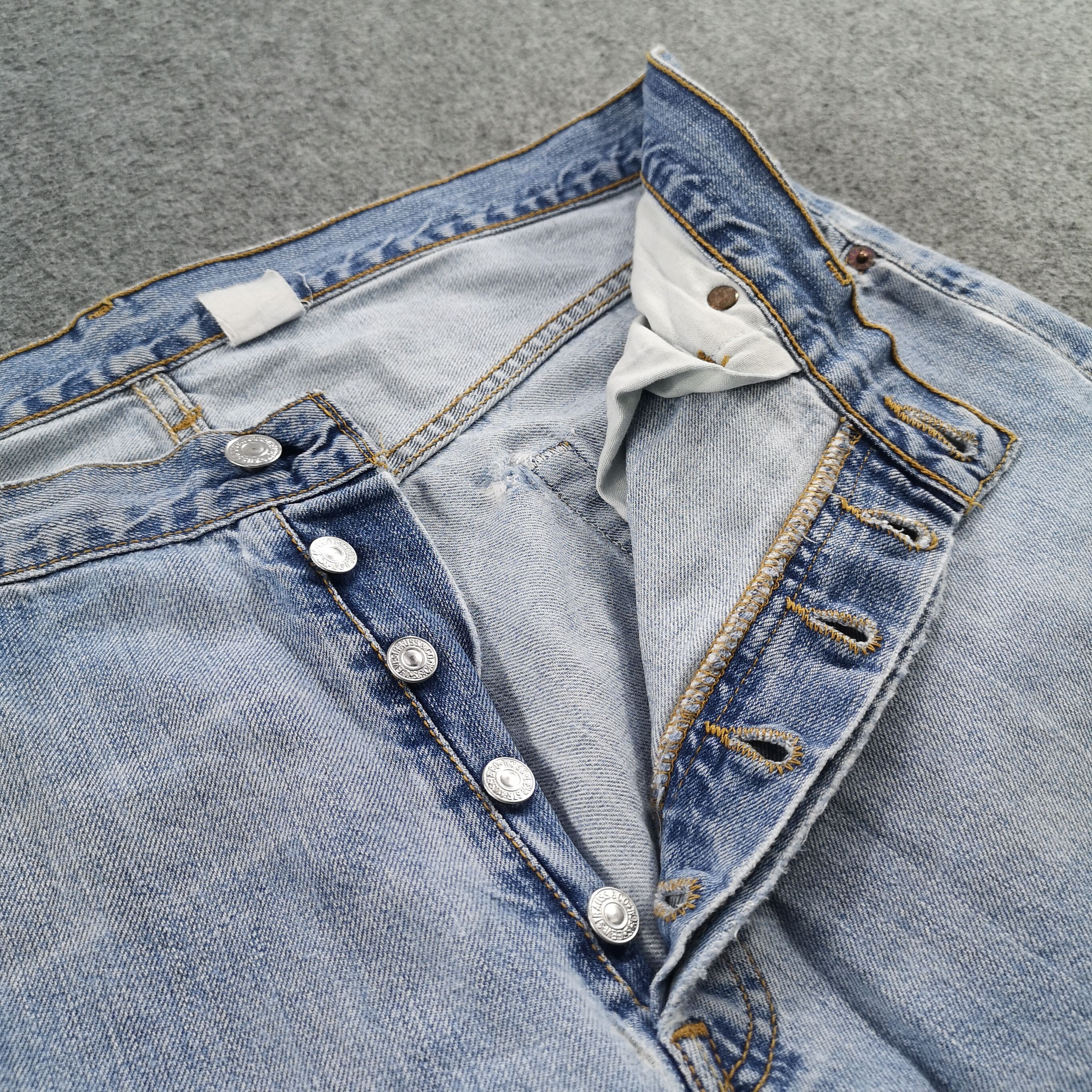 Levi's 90s Vintage Levi's 501 Made In USA Size US 36 / EU 52 - 10 Thumbnail