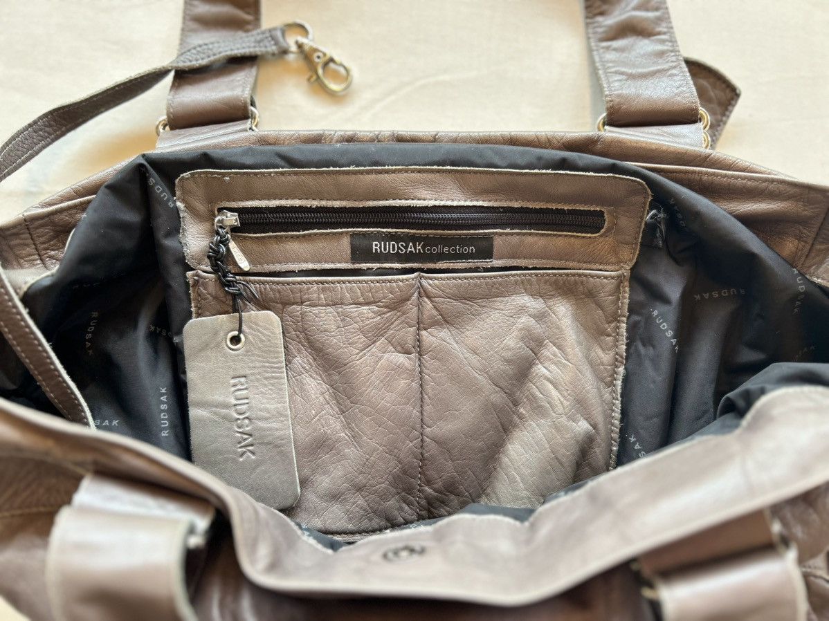 Rudsak Grey leather shoulder bag Size ONE SIZE - 3 Thumbnail