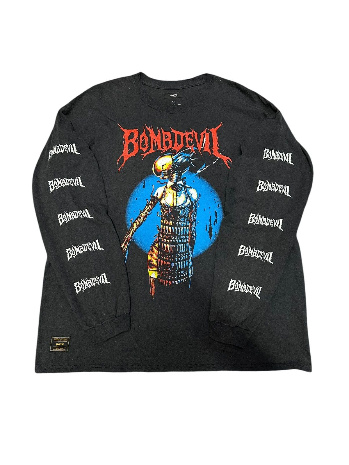 Glamb X Chainsaw Man Bomb Devil Longsleeve