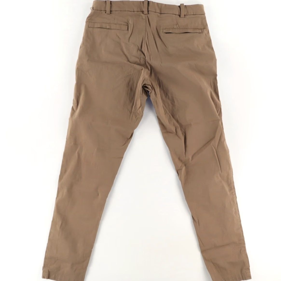 Lululemon Lululemon Commission Chino Pants Brown Men's 32 Regular Inseam 32 Flat Front Solid Polyester Woven Size US 32 / EU 48 - 4 Thumbnail