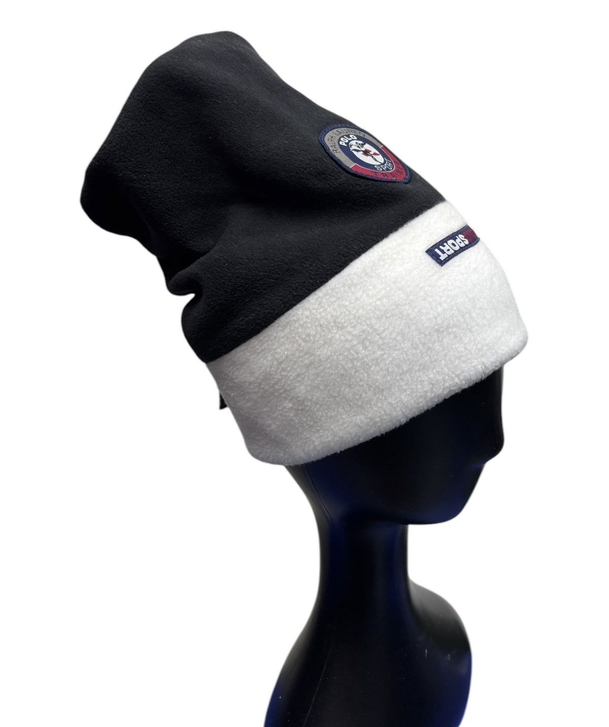 Polo Ralph Lauren × Vintage RARE‼️POLO RALPH LAUREN SPORT TRAINER BEANIE Size ONE SIZE - 4 Thumbnail