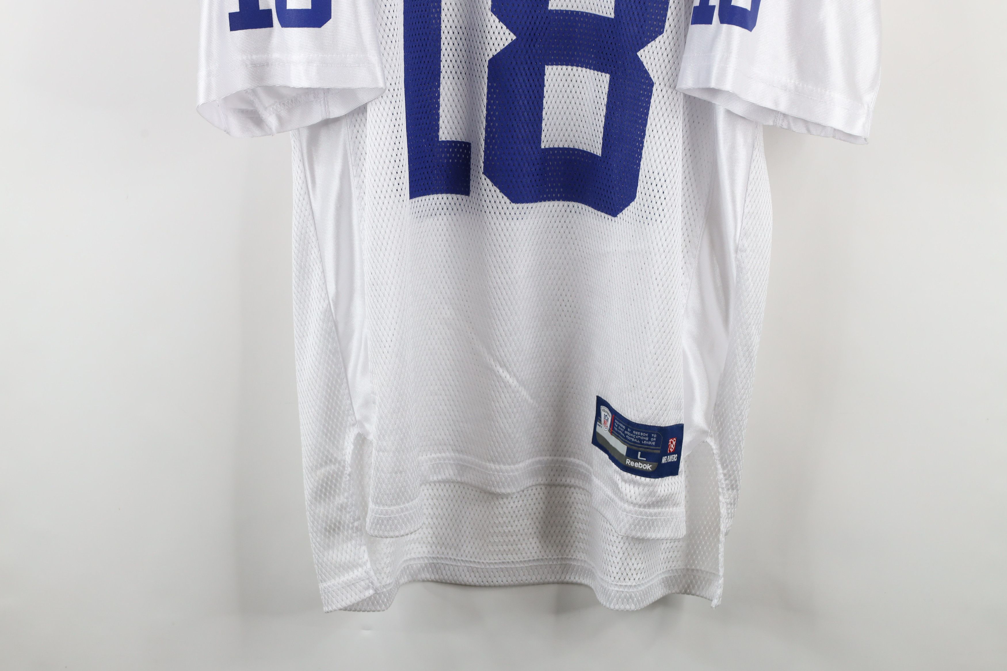 Reebok × Vintage Vintage Reebok Indianapolis Colts Football Jersey #18 Size US L / EU 52-54 / 3 - 3 Thumbnail