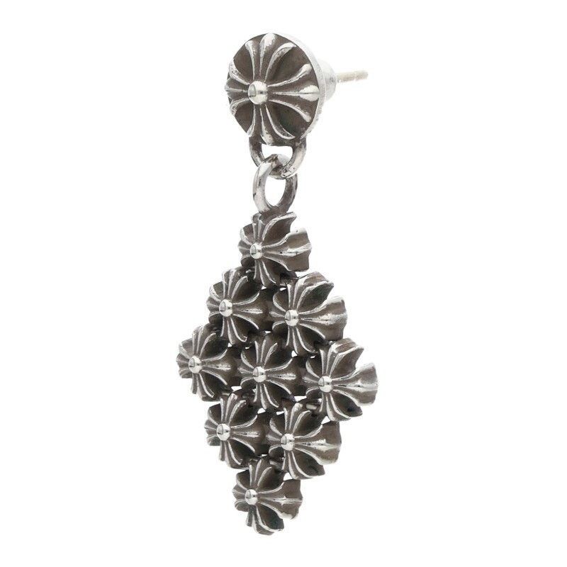 Chrome Hearts Chrome Hearts Chainmail Drop Silver Earring Size ONE SIZE - 1 Thumbnail