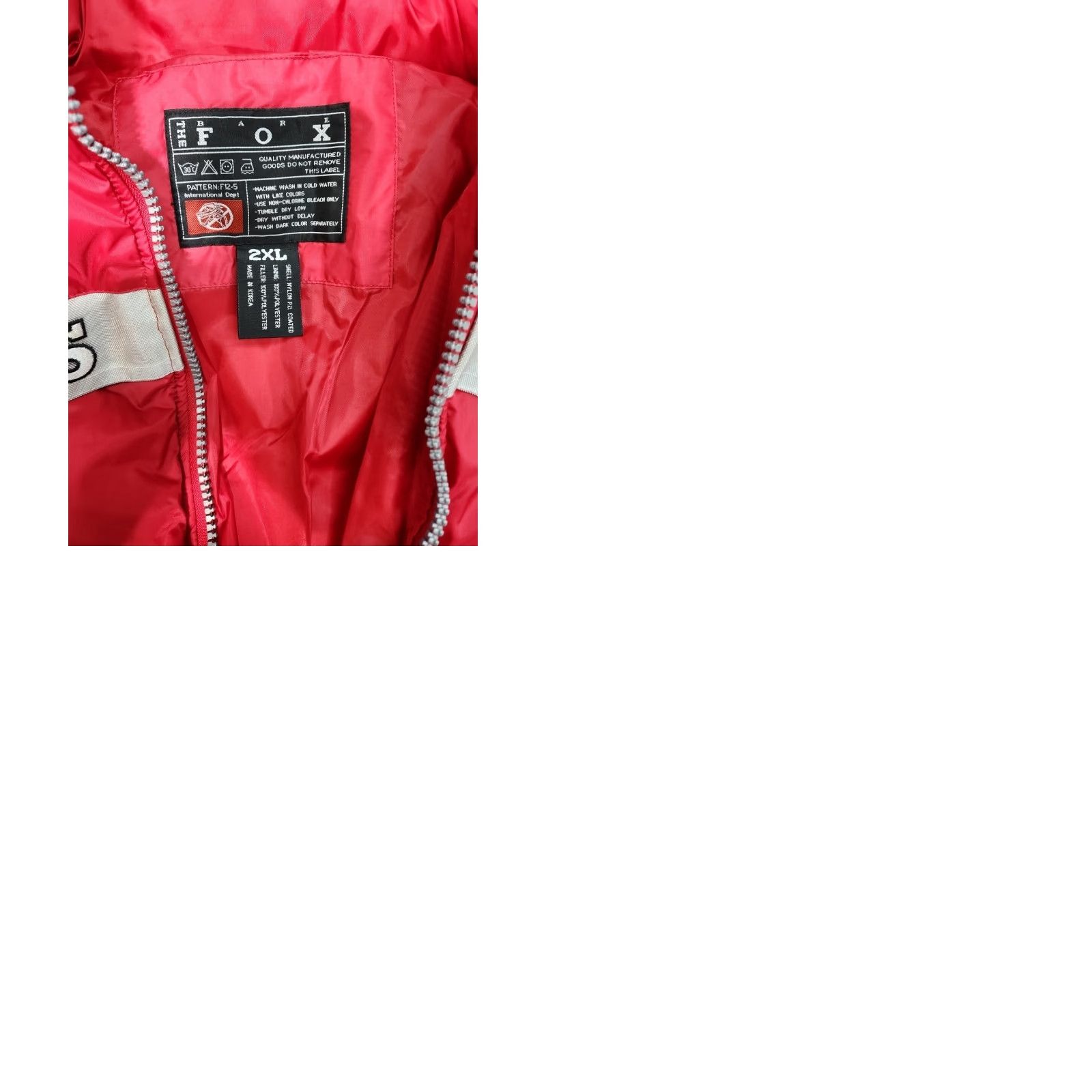 Etro Unbranded Puffer Jacket Men 2XL Red Full Zip Hooded Casual Solid Logo Retro Americana Cartoon Vintage: No Size US XXL / EU 58 / 5 - 10 Thumbnail