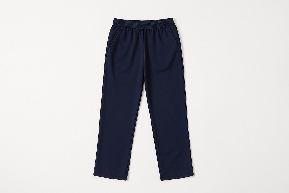 Rhude RHUDE Navy Blue Cropped Track Pants Medium SS21 Rhude Bowl Size US 31 - 1 Thumbnail