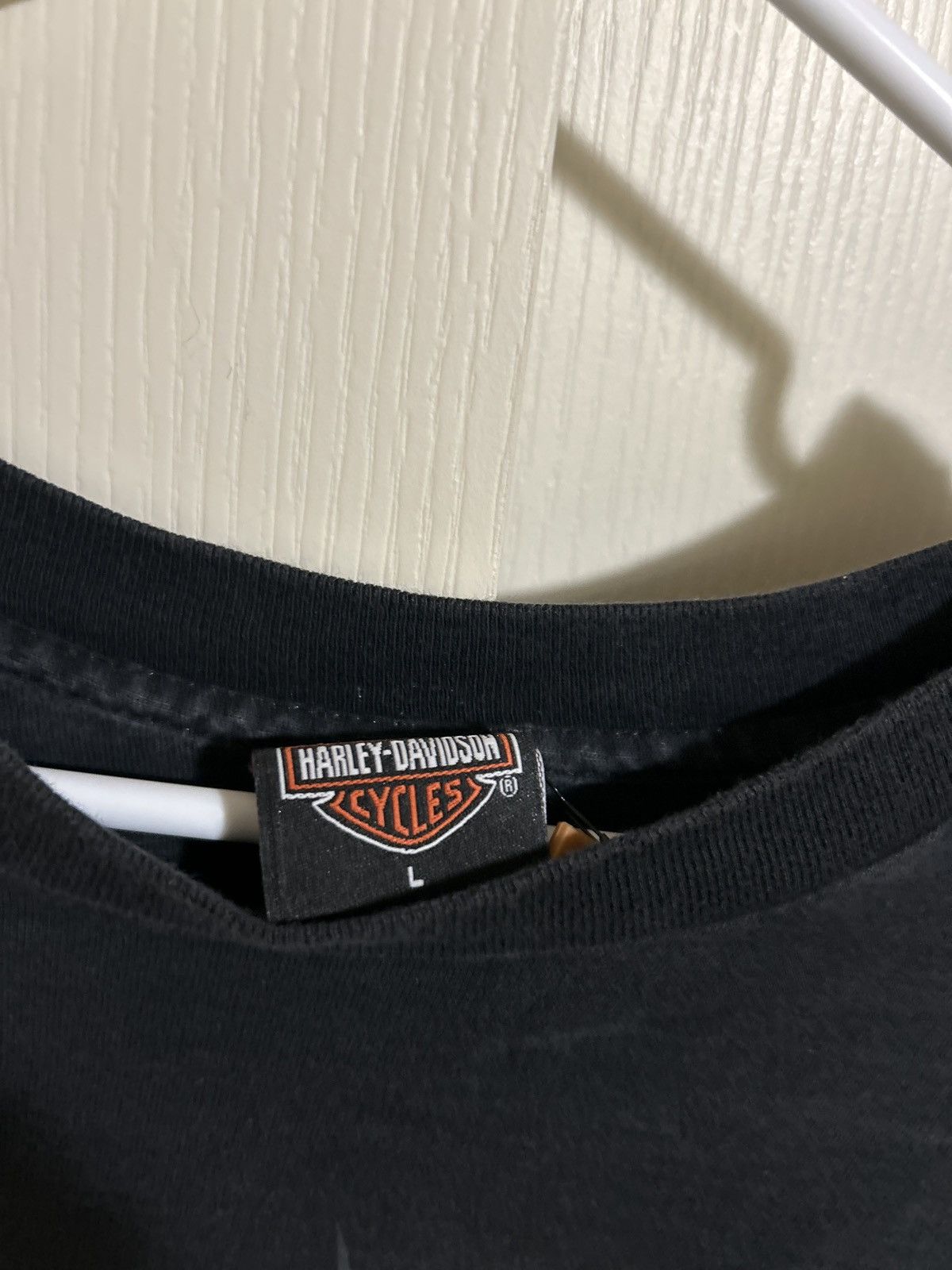 Harley Davidson × Vintage Rare Dragon print Harley Davidson shirt Size US L / EU 52-54 / 3 - 3 Thumbnail