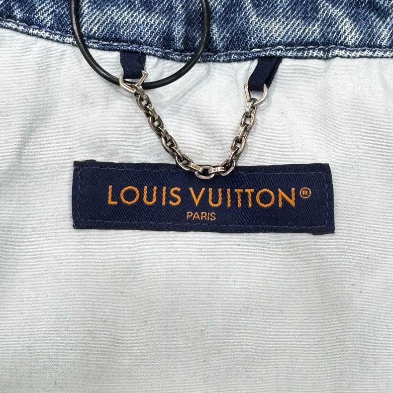 Louis Vuitton Louis Vuitton New Short Sleeve Denim Shirt with Felling Wo Size US M / EU 48-50 / 2 - 5 Thumbnail
