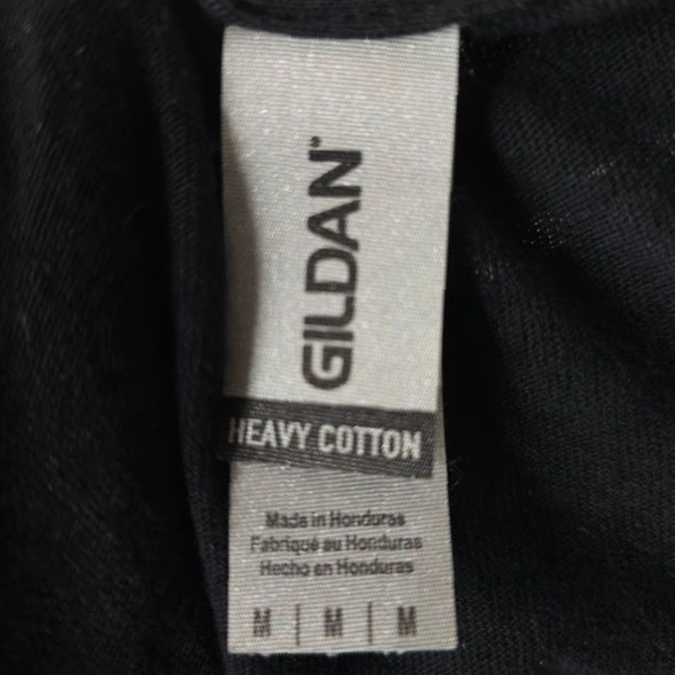 Gildan Gildan T-Shirt Mens Muay Thai MMA Black Size M Crew Neck Short Sleeve Sports Size US M / EU 48-50 / 2 - 5 Thumbnail
