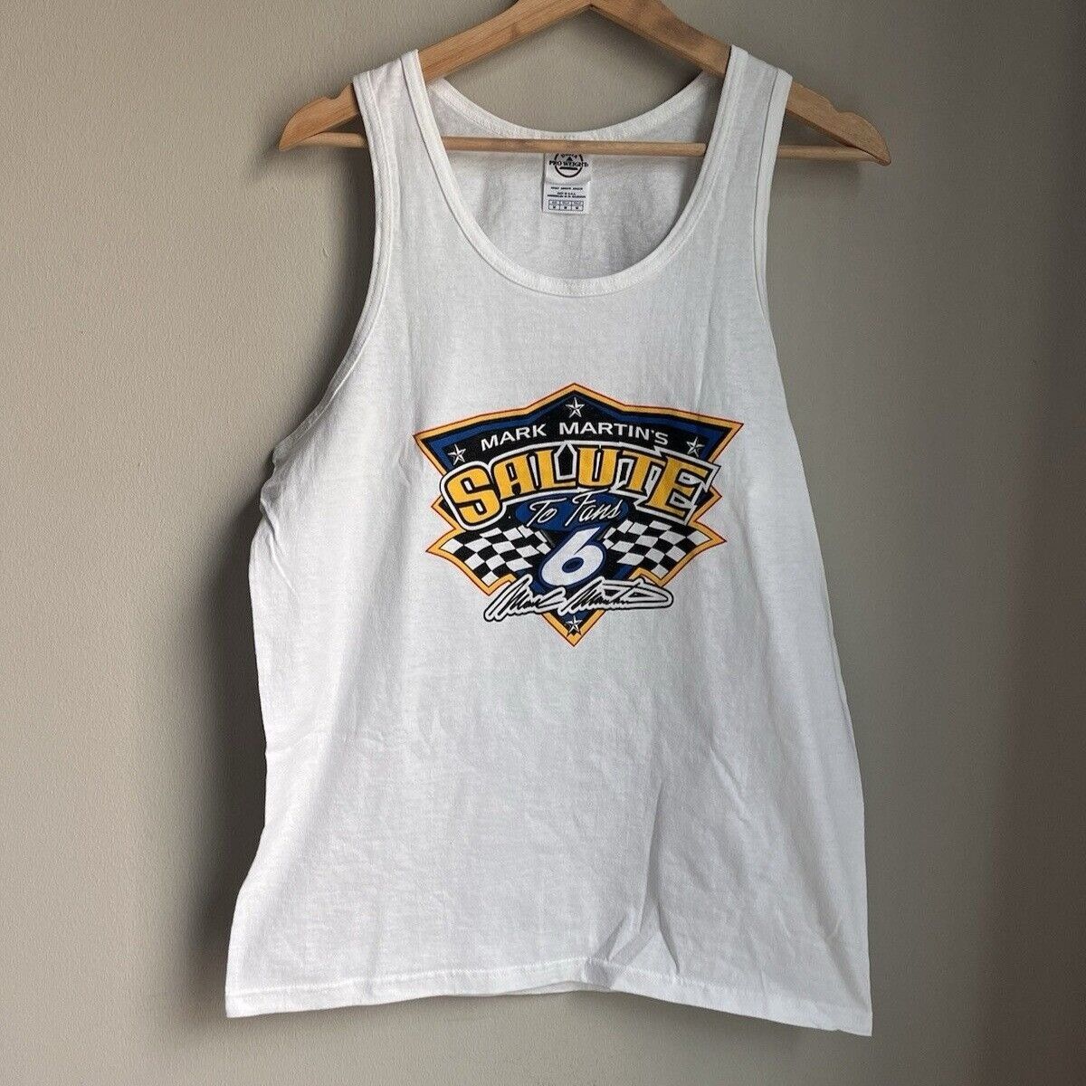 NASCAR VINTAGE NASCAR MARK MARTIN VIAGRA RACING SLEEVELESS SHIRT Size US M / EU 48-50 / 2 - 1 Thumbnail