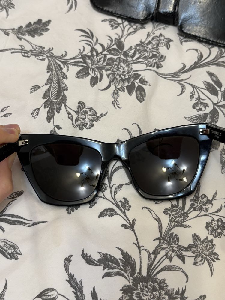 Saint Laurent Paris Saint Laurent Paris SL 214 Kate New Wave Sunglasses Size ONE SIZE - 3 Thumbnail