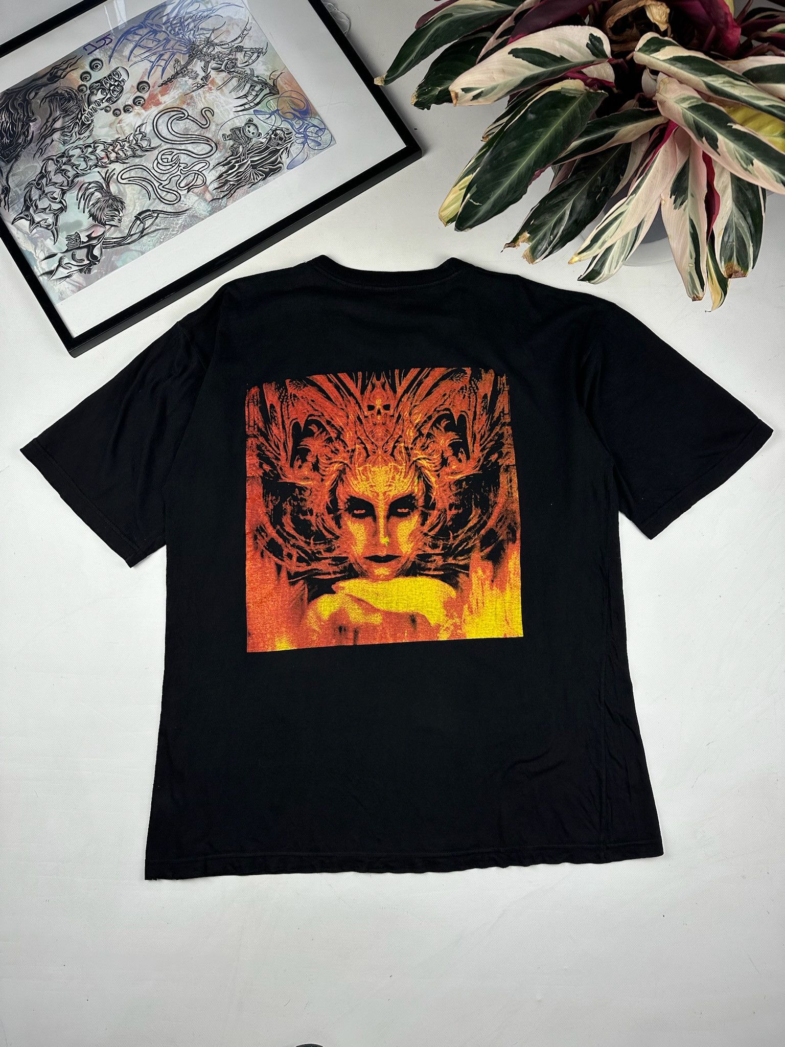 Band Tees Cradle Of Filth Vintage 2000s Rock Band Tee Size US XL / EU 56 / 4 - 4 Thumbnail