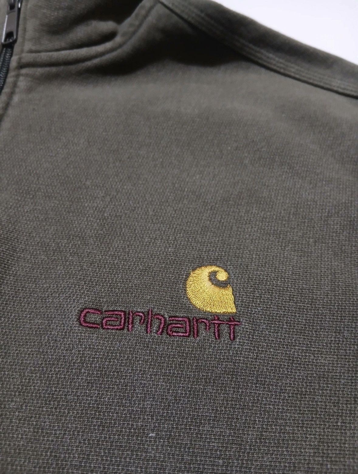 Carhartt Wip Carhartt WIP Half Zip Sweatshirt - Large Size US L / EU 52-54 / 3 - 4 Thumbnail