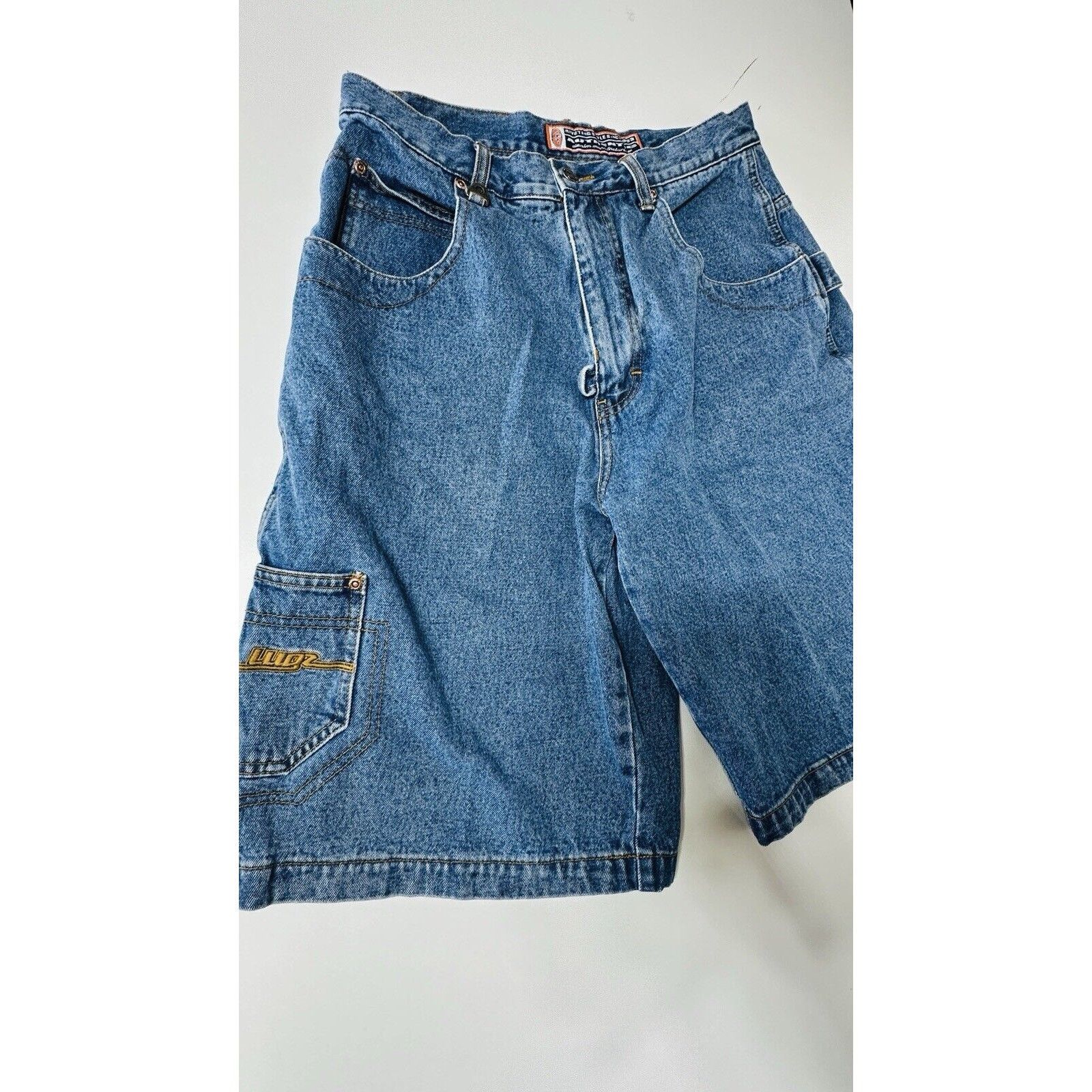 Lugz Vintage Lugz Carpenter Baggy Hip Hop Jean Shorts 90s Size 32 Size US 32 / EU 48 - 1 Thumbnail