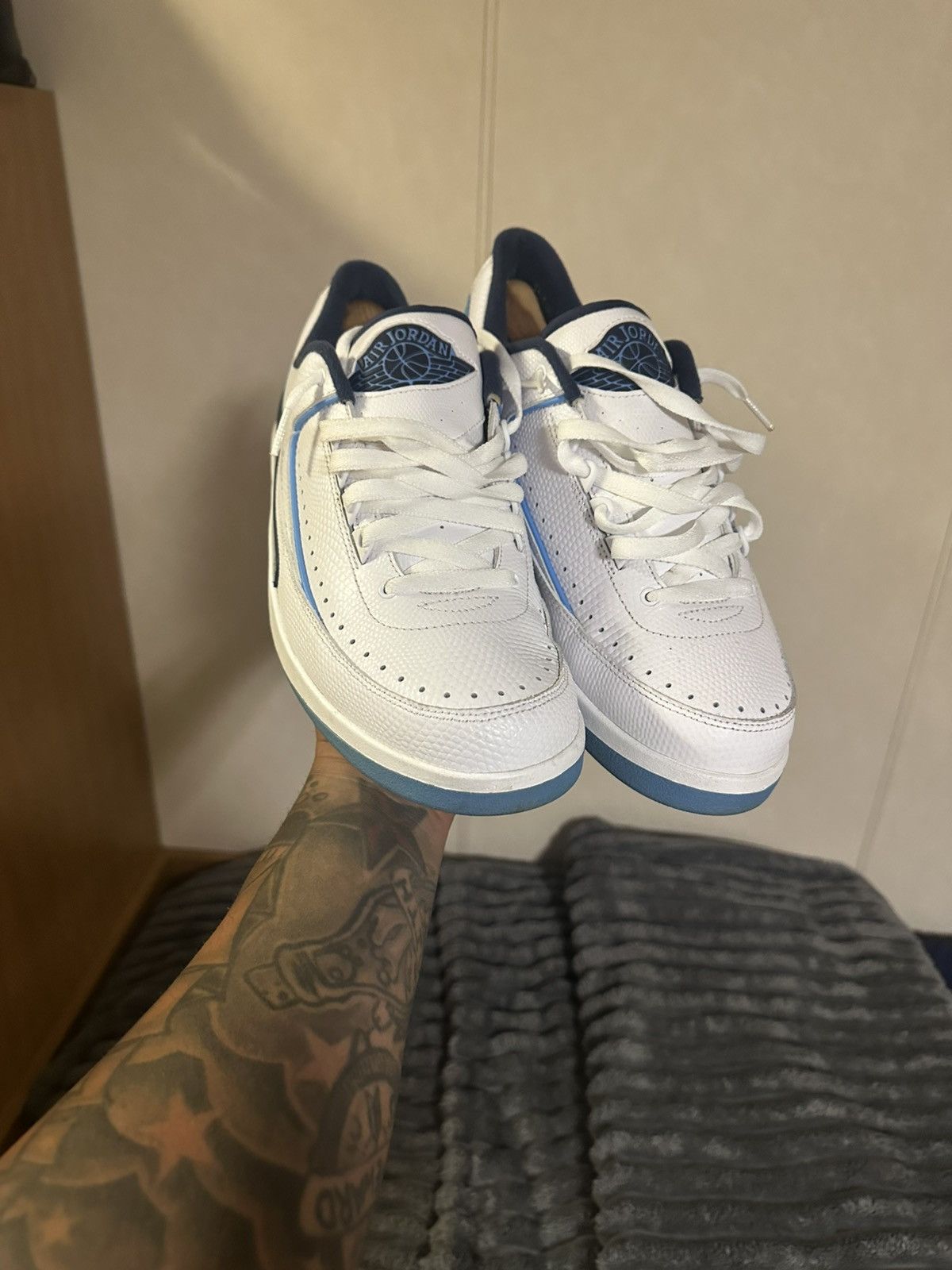 Jordan Brand Jordan Retro 2 Navy Blue Size US 11 / EU 44 - 6 Thumbnail