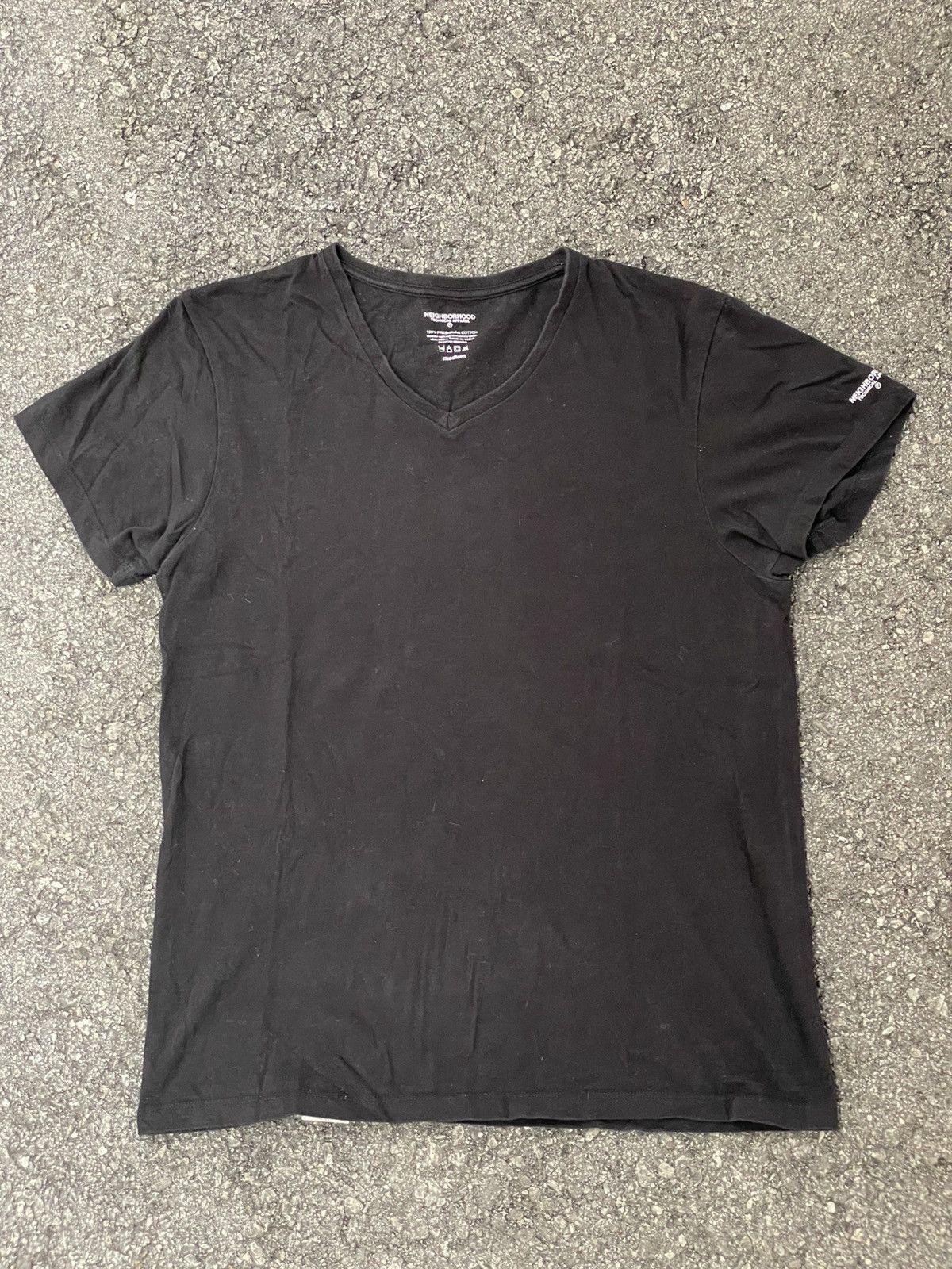 Neighborhood V Neck Plain Tee Size US M / EU 48-50 / 2 - 1 Thumbnail