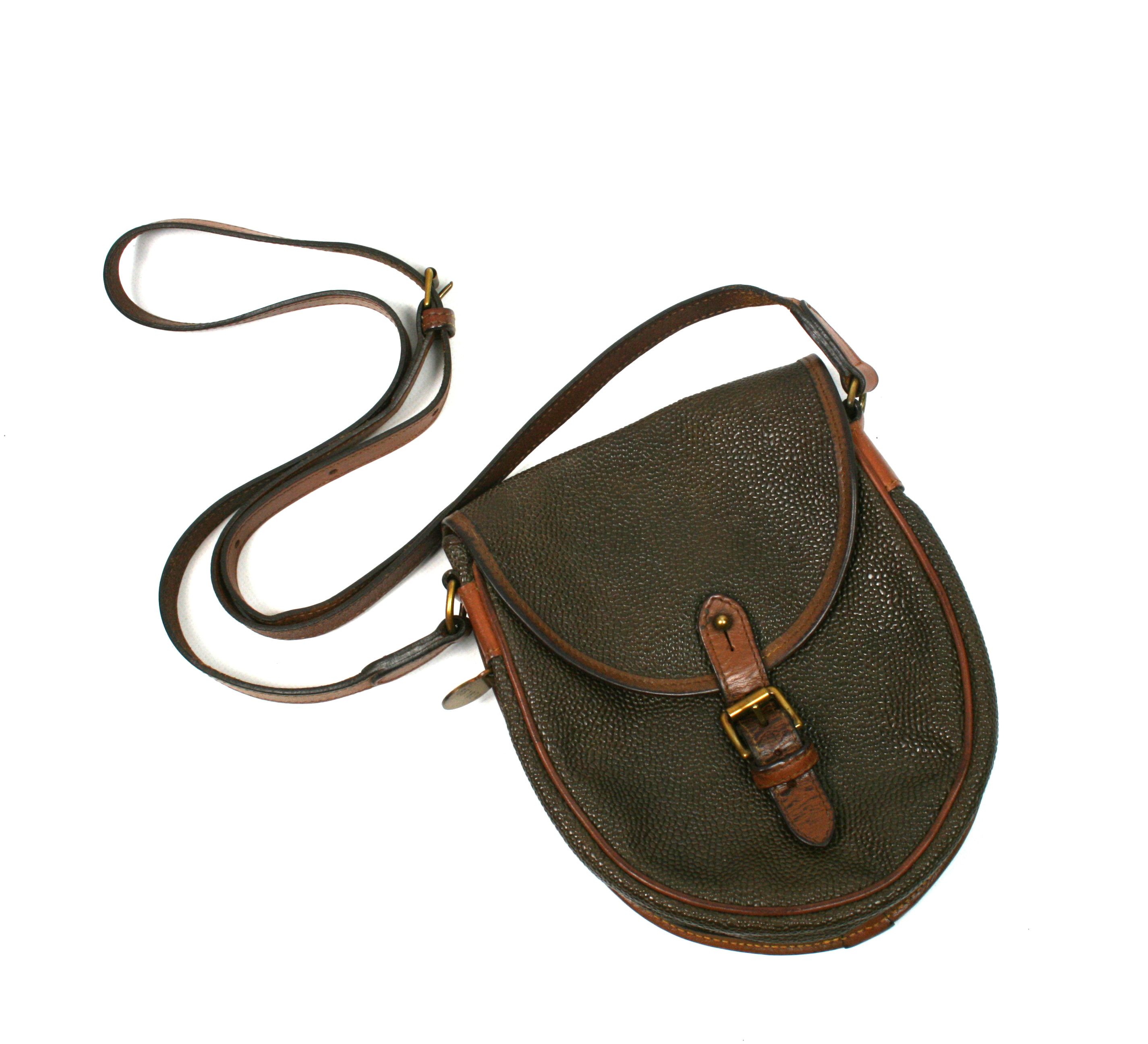 Mulberry 90S Leather Crossbody Mini Saddle Oval Bag Vintage Size ONE SIZE - 1 Thumbnail