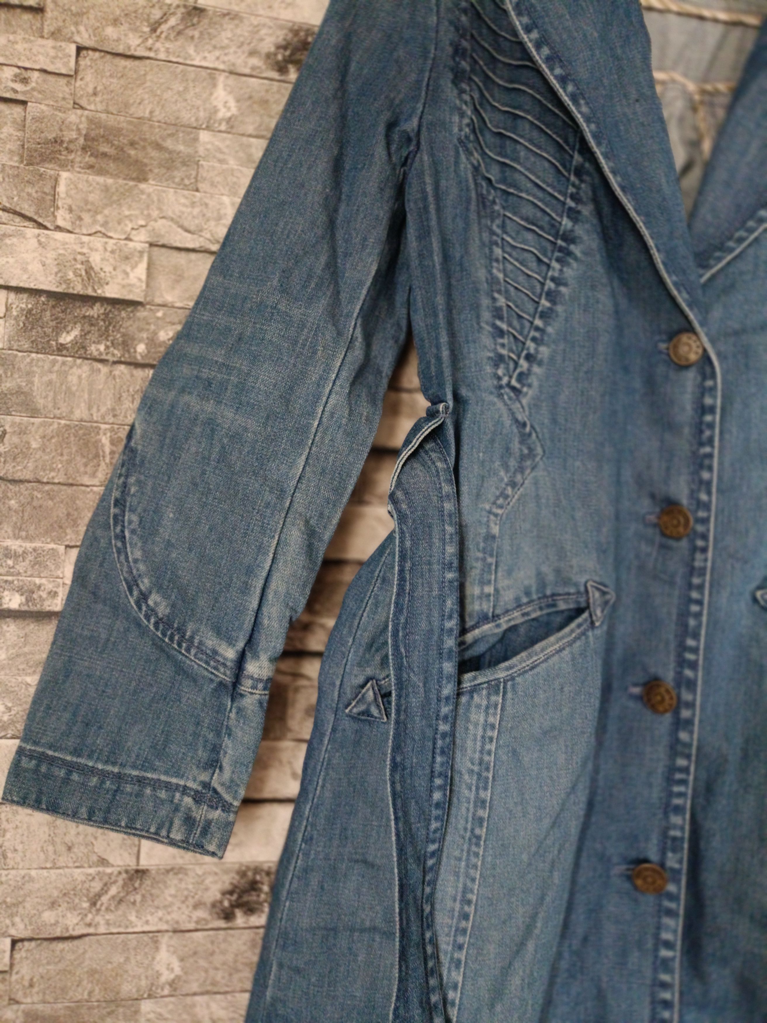 Marc Jacobs Marc Jacobs mainline tailored denim trench coat Size US XL / EU 56 / 4 - 4 Thumbnail
