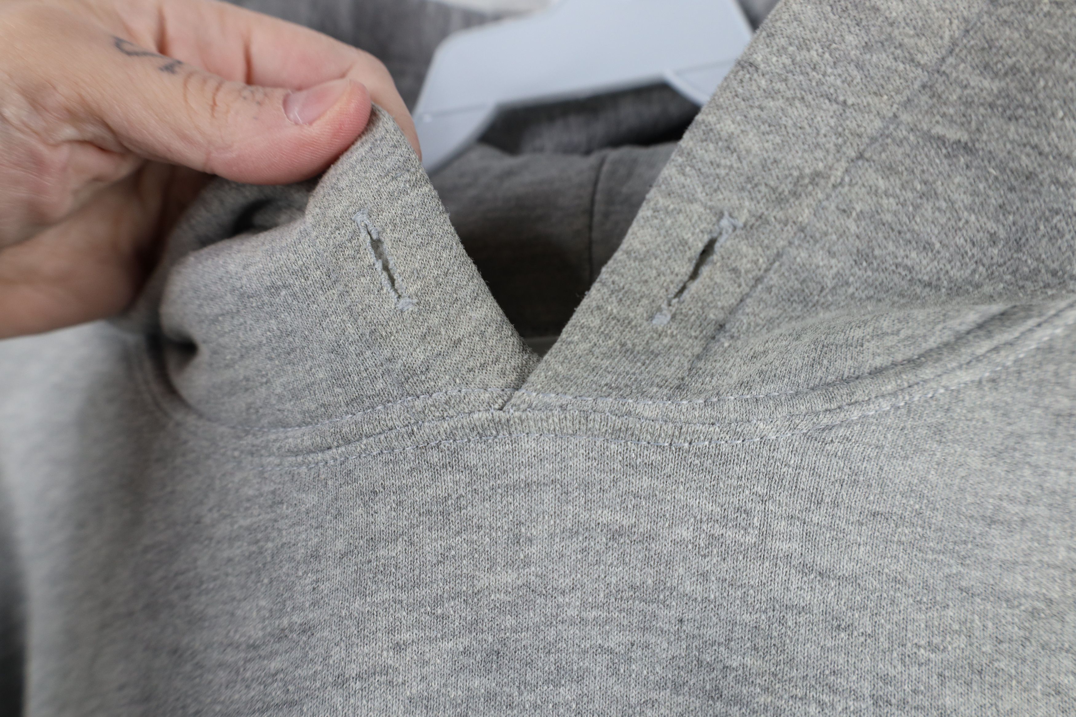 Reebok × Vintage Vintage Reebok New England Patriots Football Hoodie Gray Size US L / EU 52-54 / 3 - 10 Thumbnail
