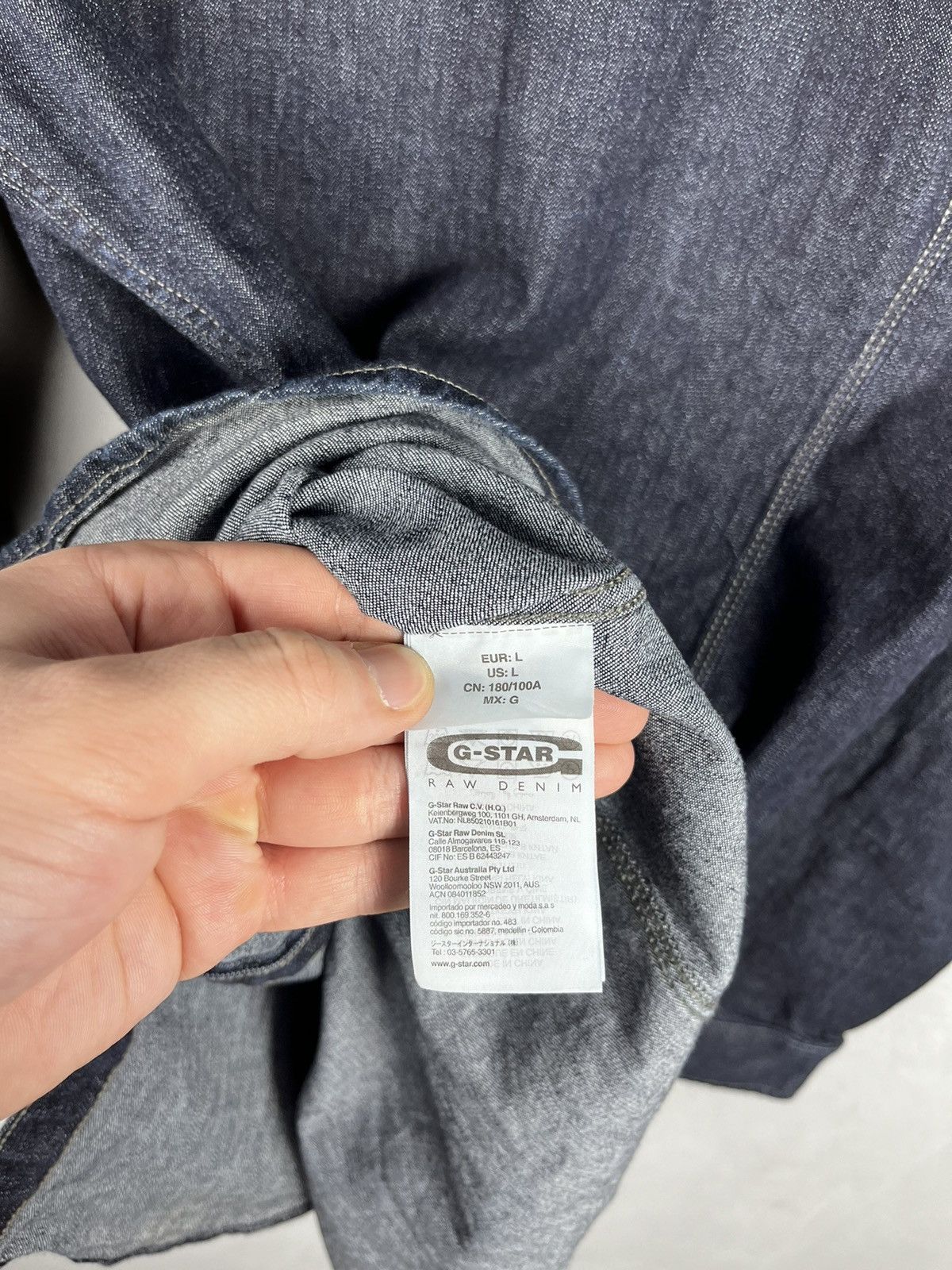 G-Star G star denim shirt Size US L / EU 52-54 / 3 - 9 Thumbnail