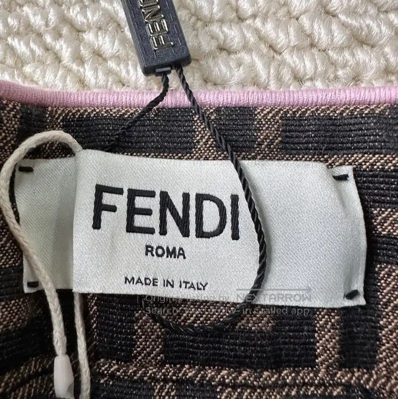 Fendi Fendi Brown Denim Shorts for Women . Size 28" / US 6 / IT 42 - 3 Thumbnail
