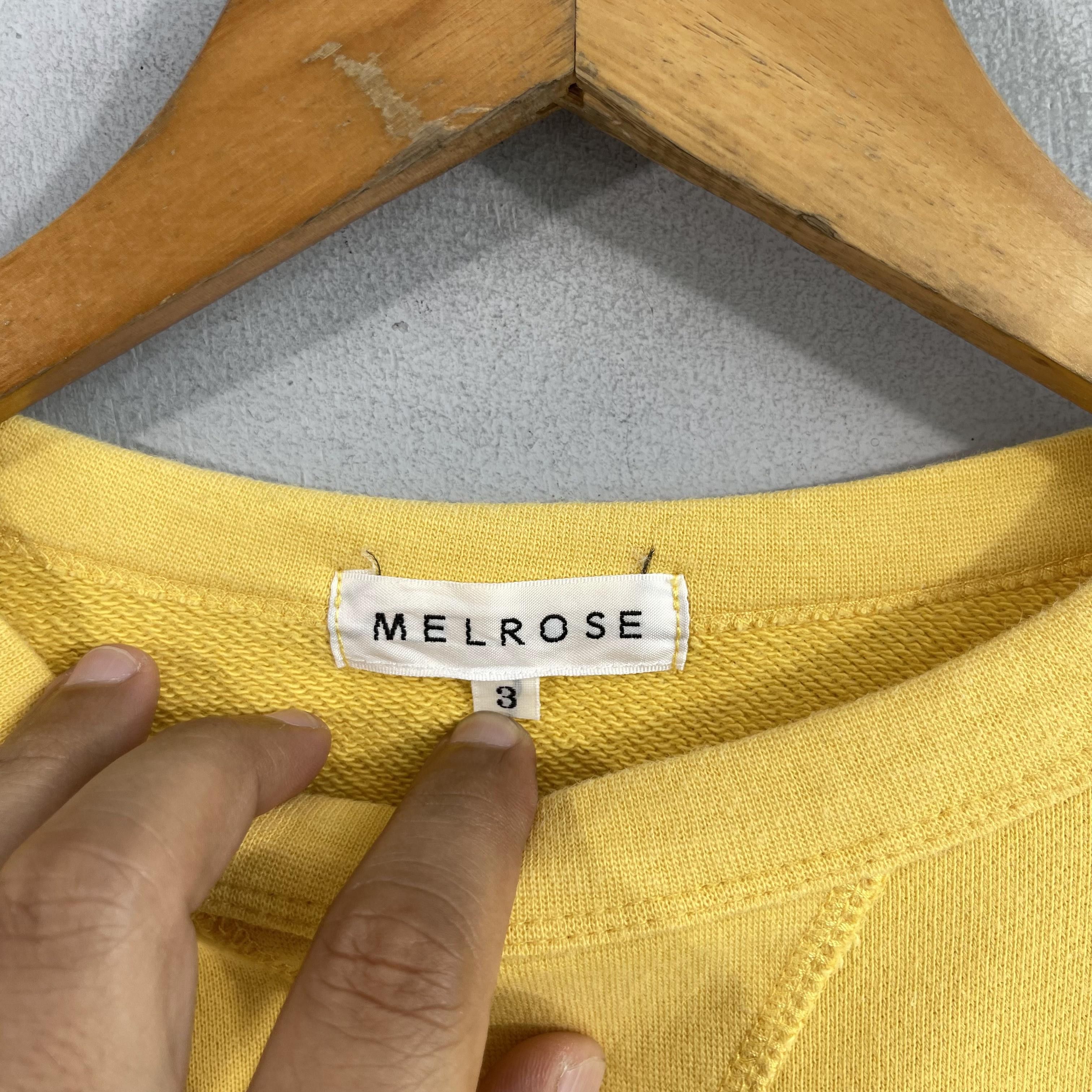 Japanese Brand × Melrose × Vintage Vintage MELROSE Sport Spellout Sweatshirt Crewneck Size US M / EU 48-50 / 2 - 4 Thumbnail