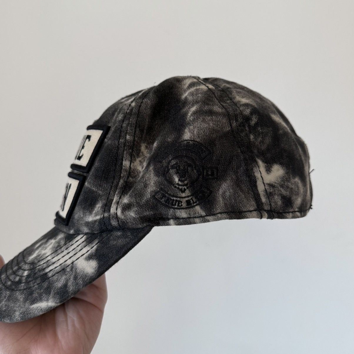 True Religion Vtg True Religion Marble Dyed Baseball Cap Strapback Hat Size ONE SIZE - 5 Thumbnail