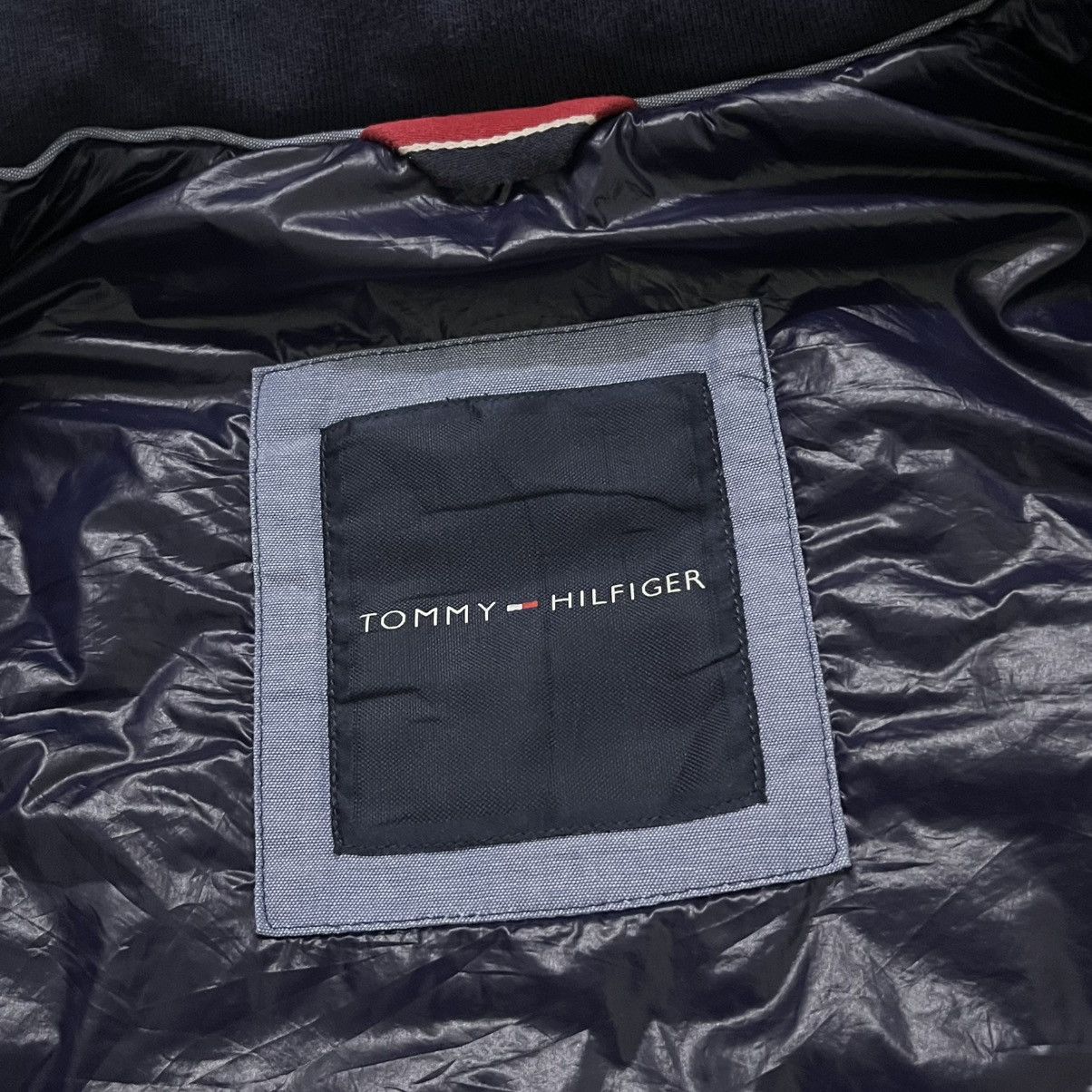 Tommy Hilfiger × Vintage TOMMY HILFIGER STRIPED NUMBERING 9 DOWN VEST Size US M / EU 48-50 / 2 - 13 Thumbnail