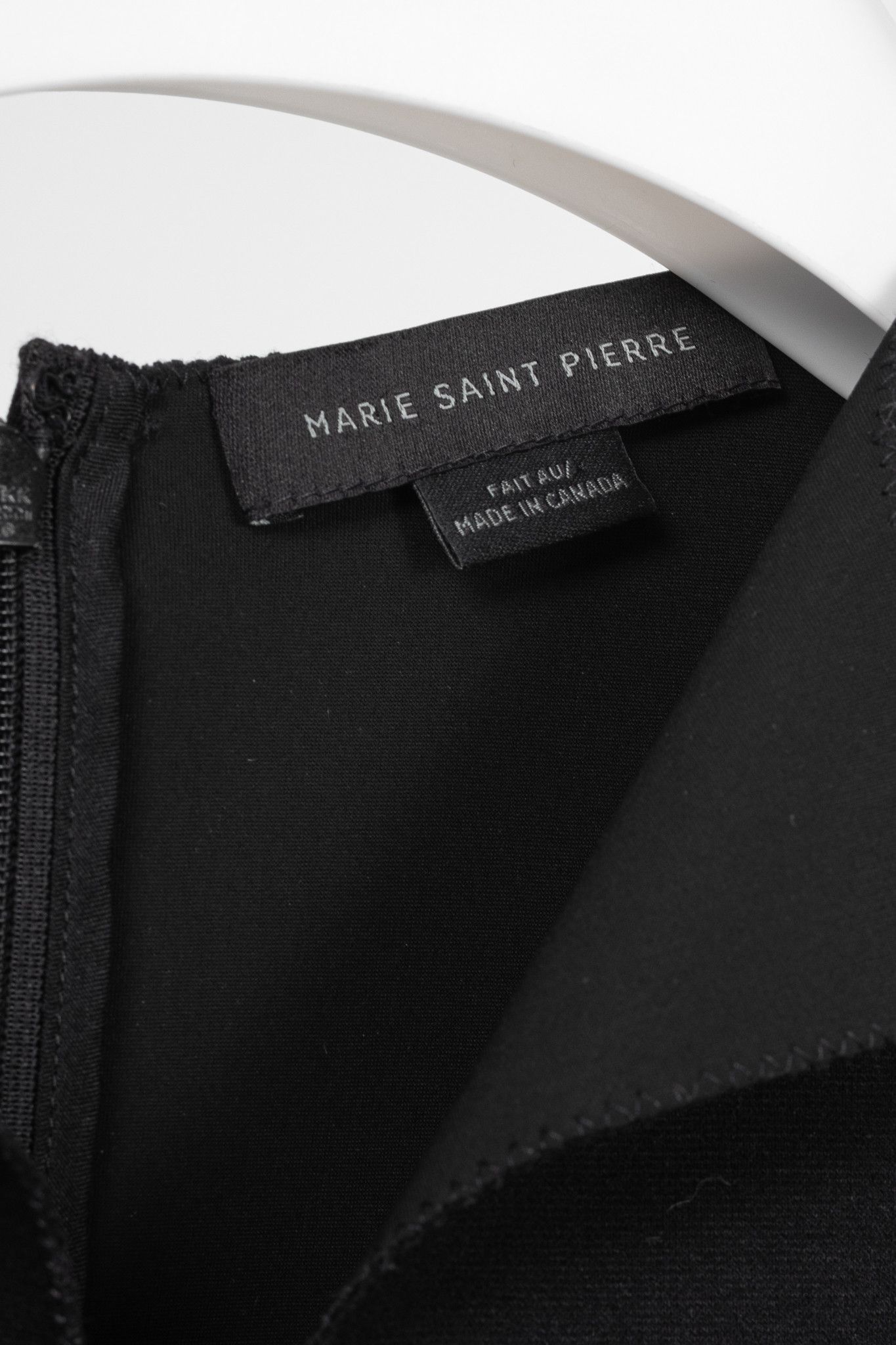 Marie Saint Pierre Marie Saint Pierre Black & White Double-Jersey Mini Dress Size M / US 6-8 / IT 42-44 - 4 Thumbnail