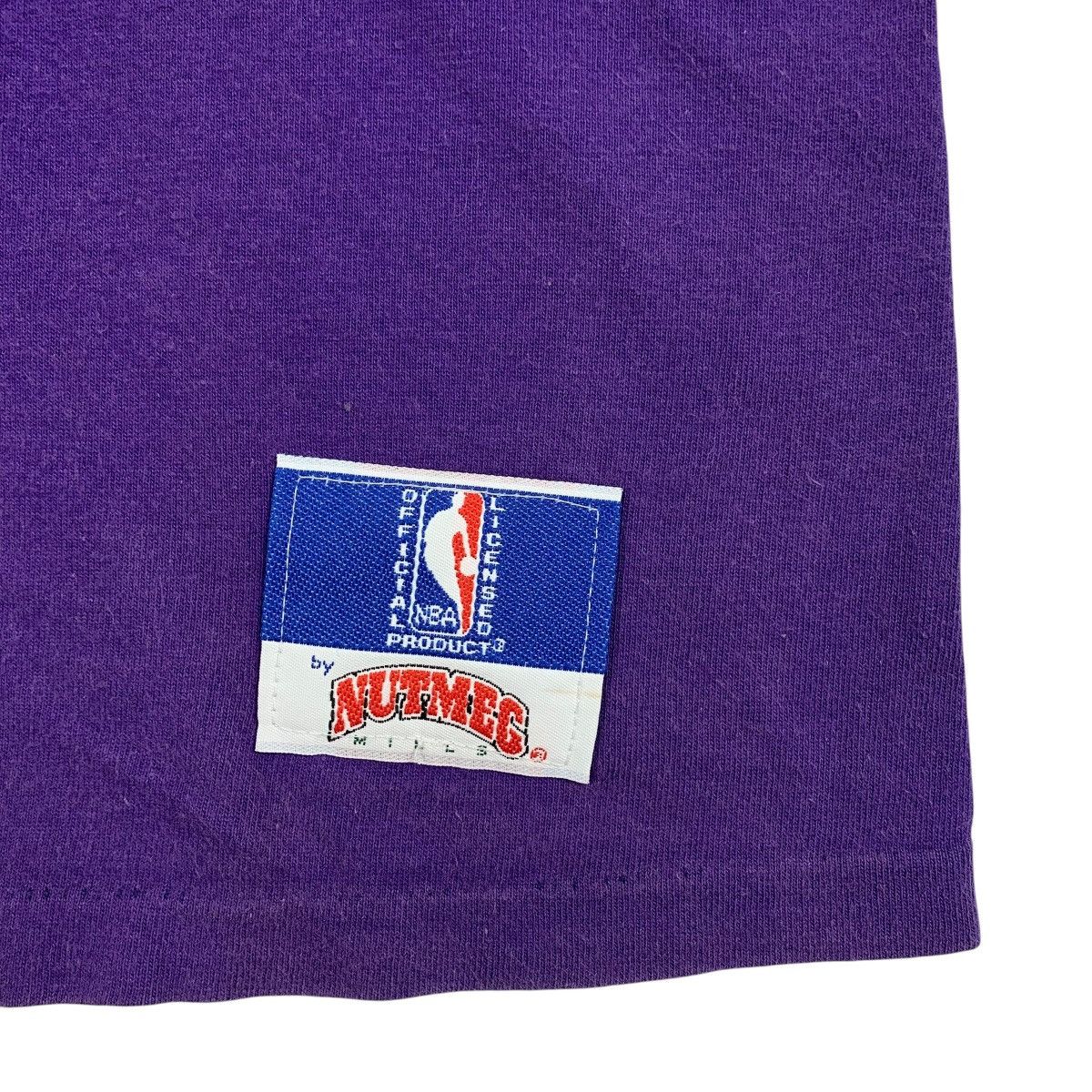 NBA × Vintage Vintage 90s LOS ANGELES LAKERS Magic johnson nutmeg tee Size US XL / EU 56 / 4 - 8 Thumbnail