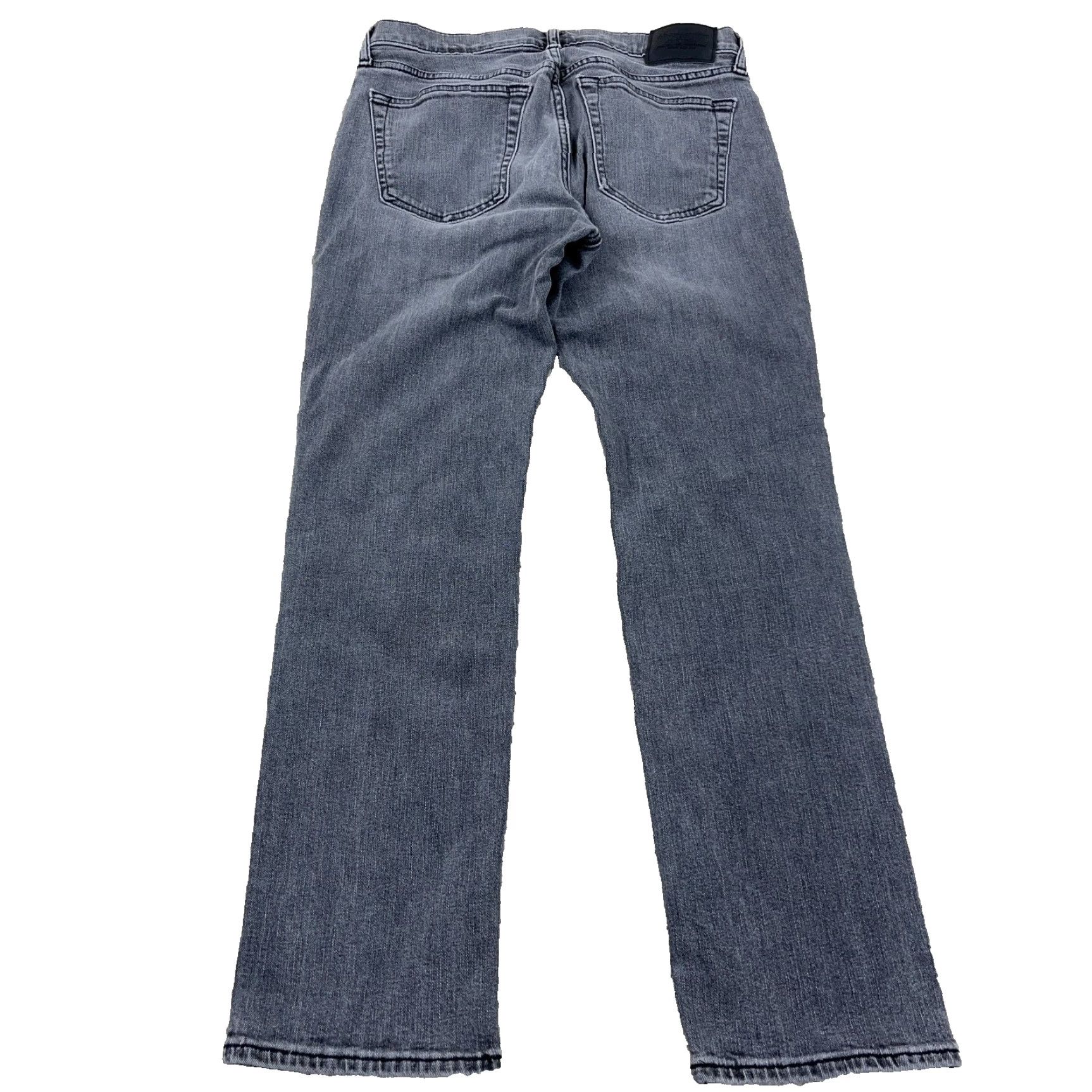 Abercrombie & Fitch Abercrombie & Fitch Black Stretch Denim Jeans Men 29x30 Straight Leg Comfort Classic 90s Size US 29 - 2 Thumbnail
