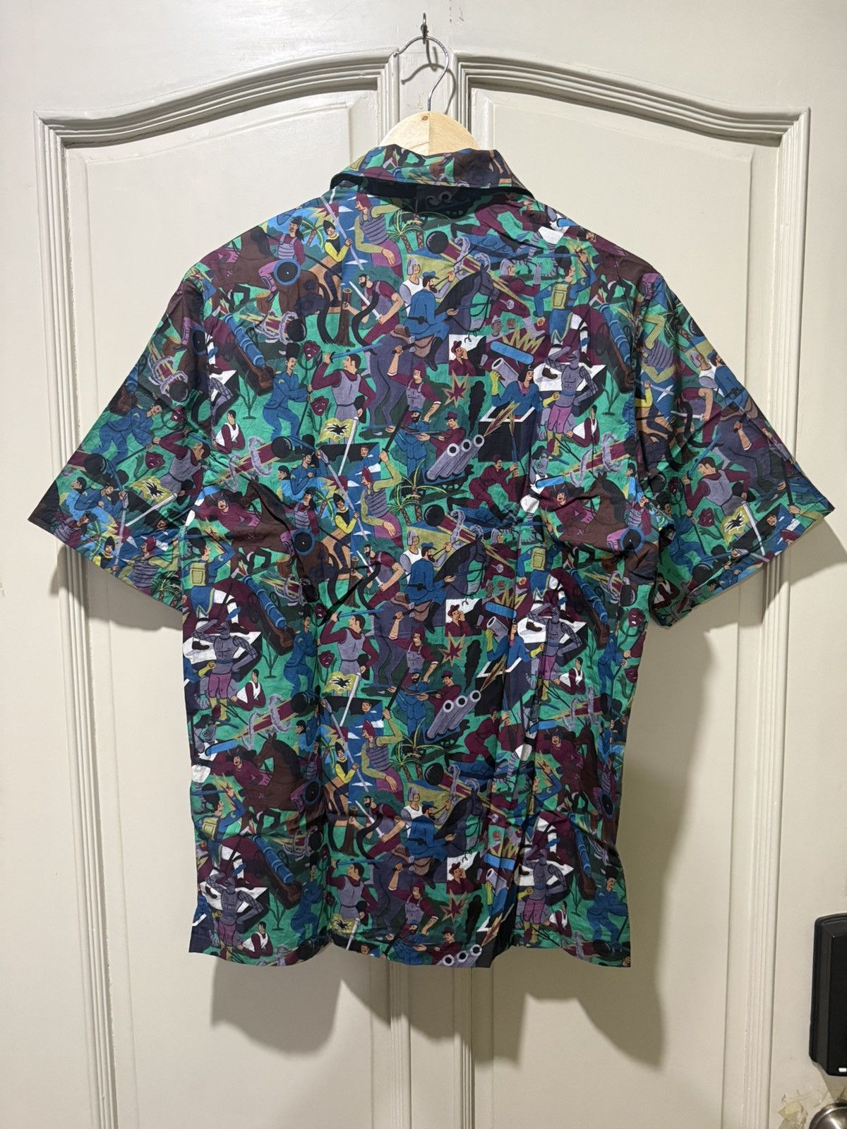 Prada Prada FW16 Bowling Shirt Battle Royale Size US M / EU 48-50 / 2 - 2 Thumbnail