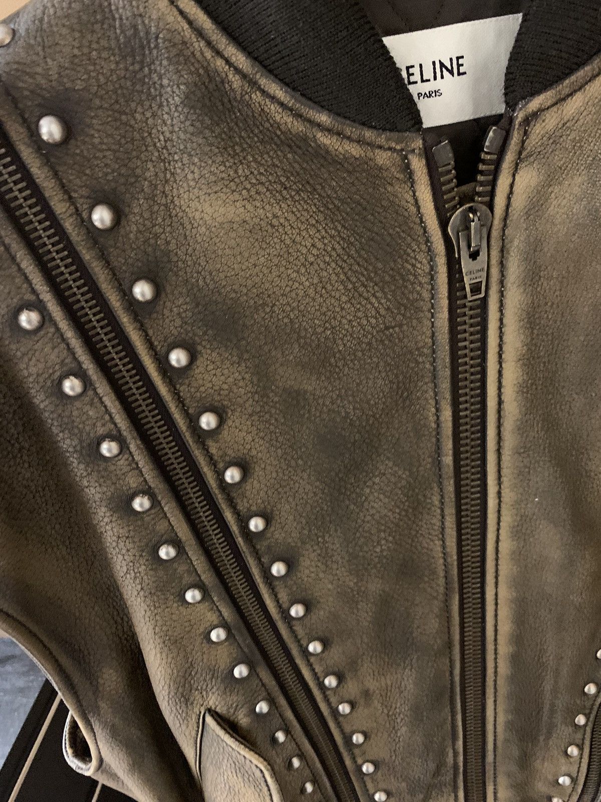 Celine Celine 2021FW Studded Deerskin Vest Size US M / EU 48-50 / 2 - 3 Thumbnail